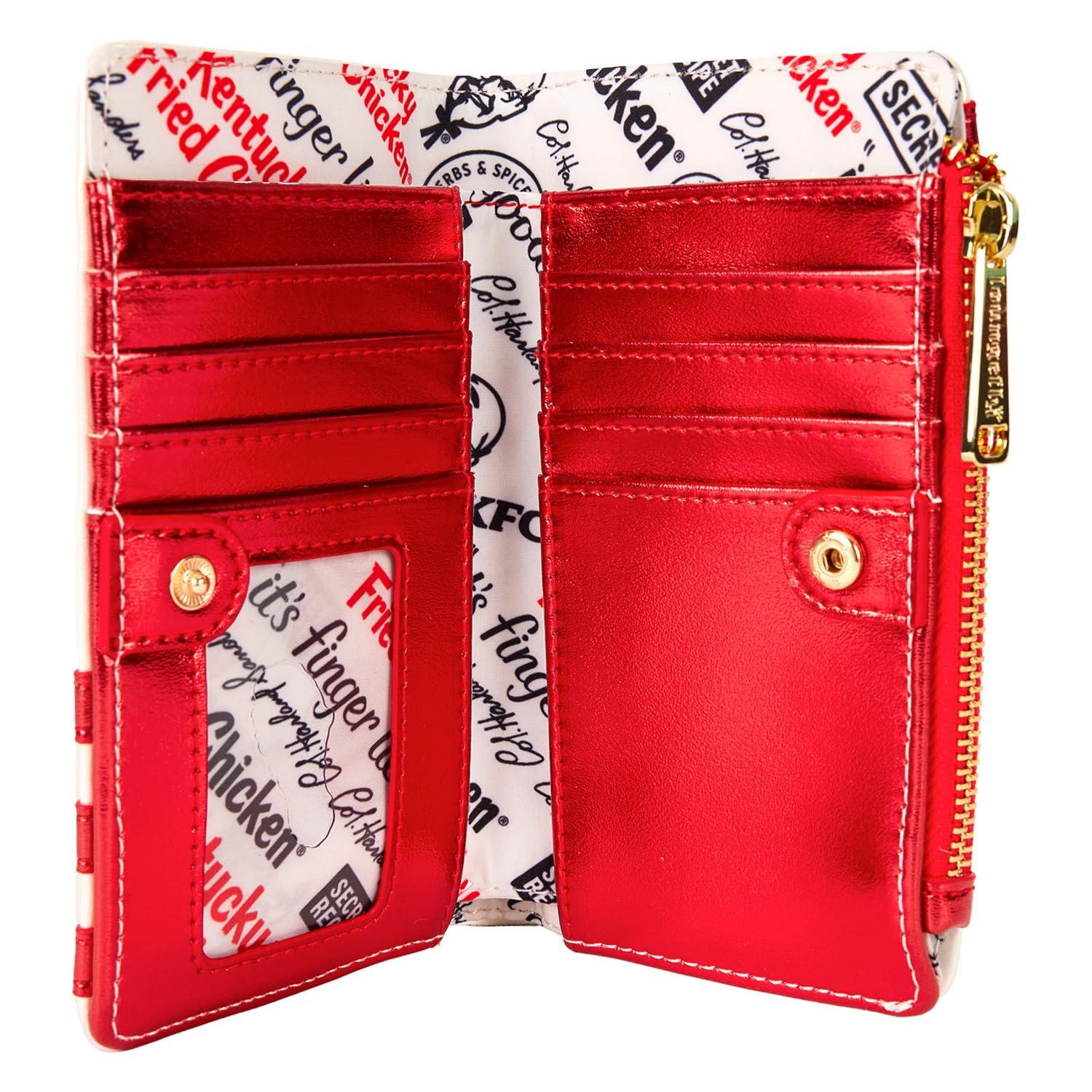 【Loungefly】KFC ケンタッキーフライドチキン ウォレット Amazon.com: Loungefly KFC Colonel Sanders Wallet : Toys & Games