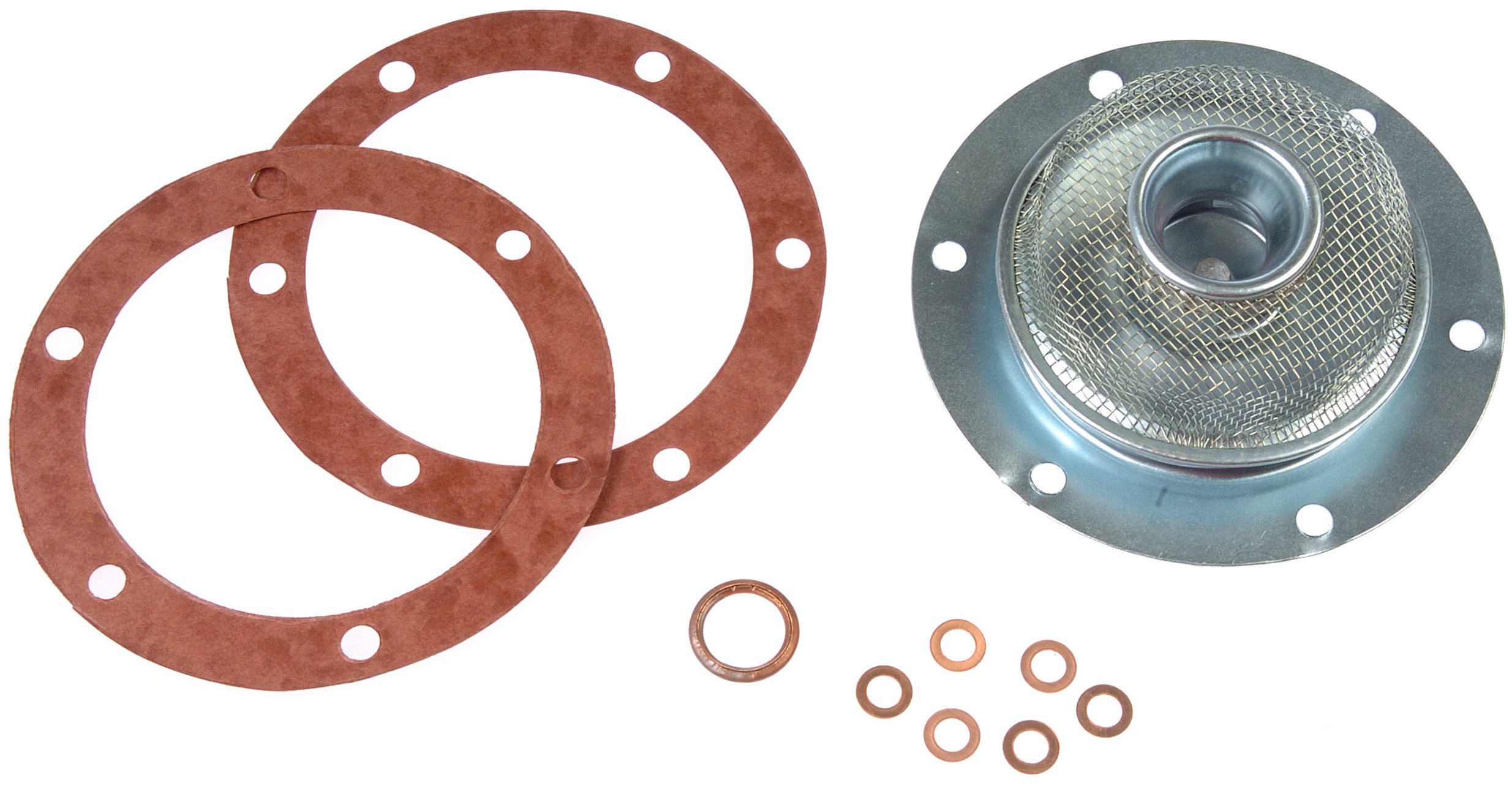 Dorman 65238 Oil Strainer Kit, 9 Gaskets And 1 Strainer, Vw Compatible with Select Volkswagen Models - OIL STRAINER KIT VW - Oil Strainer Kit, 9 Gaskets And 1 Strainer, Vw - Engine Oil Screen - This engine oil strainer is designed to match the fit and function of the original strainer on specified vehicles, and is engineered for durability and reliable performance. - Volkswagen 1980-47