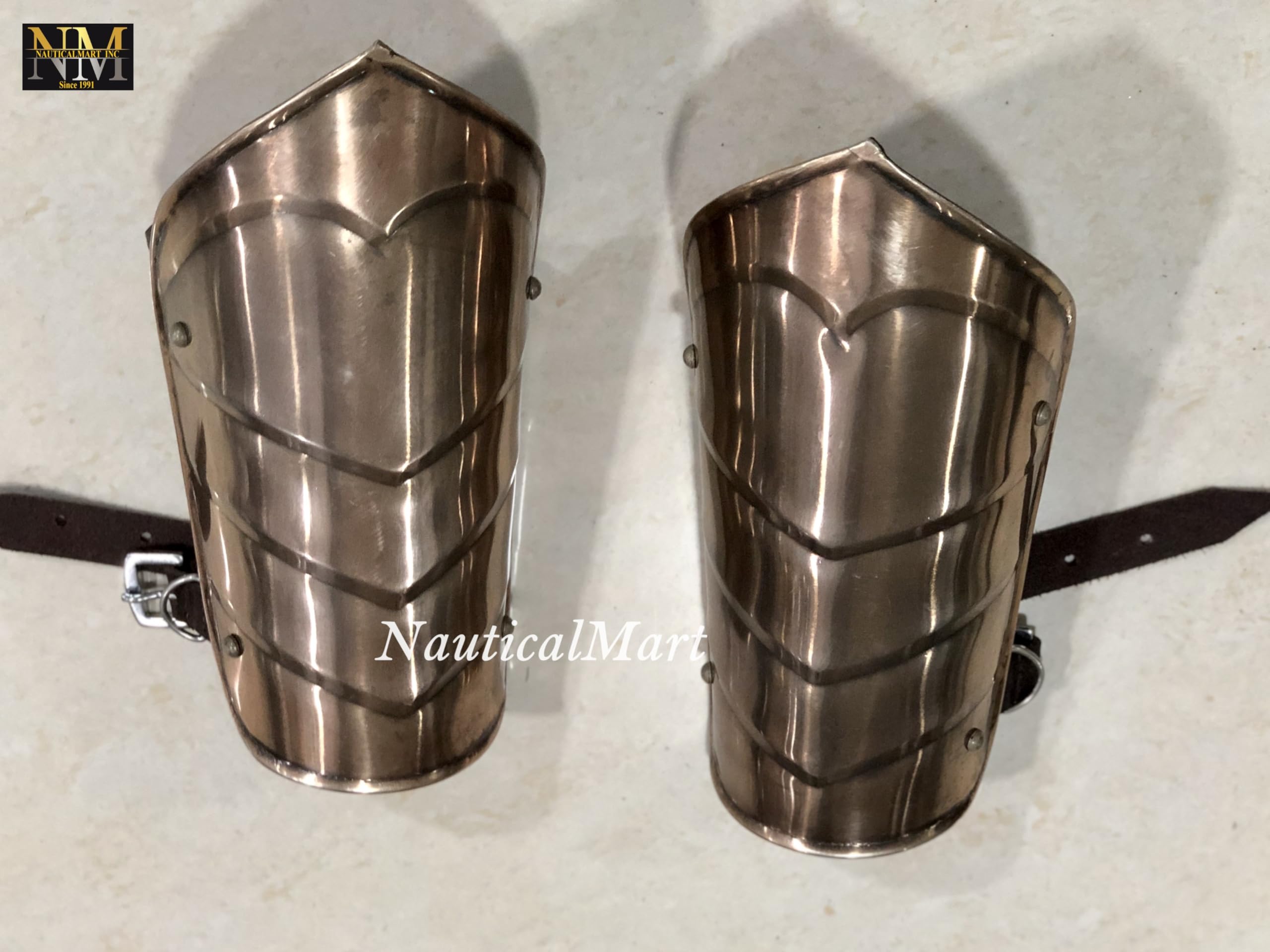Illumine Elven Armor Set Medieval Larping Fantasy Elf Armor Plate Armor Knight Suit Cosplay Halloween Armour (Bracers)