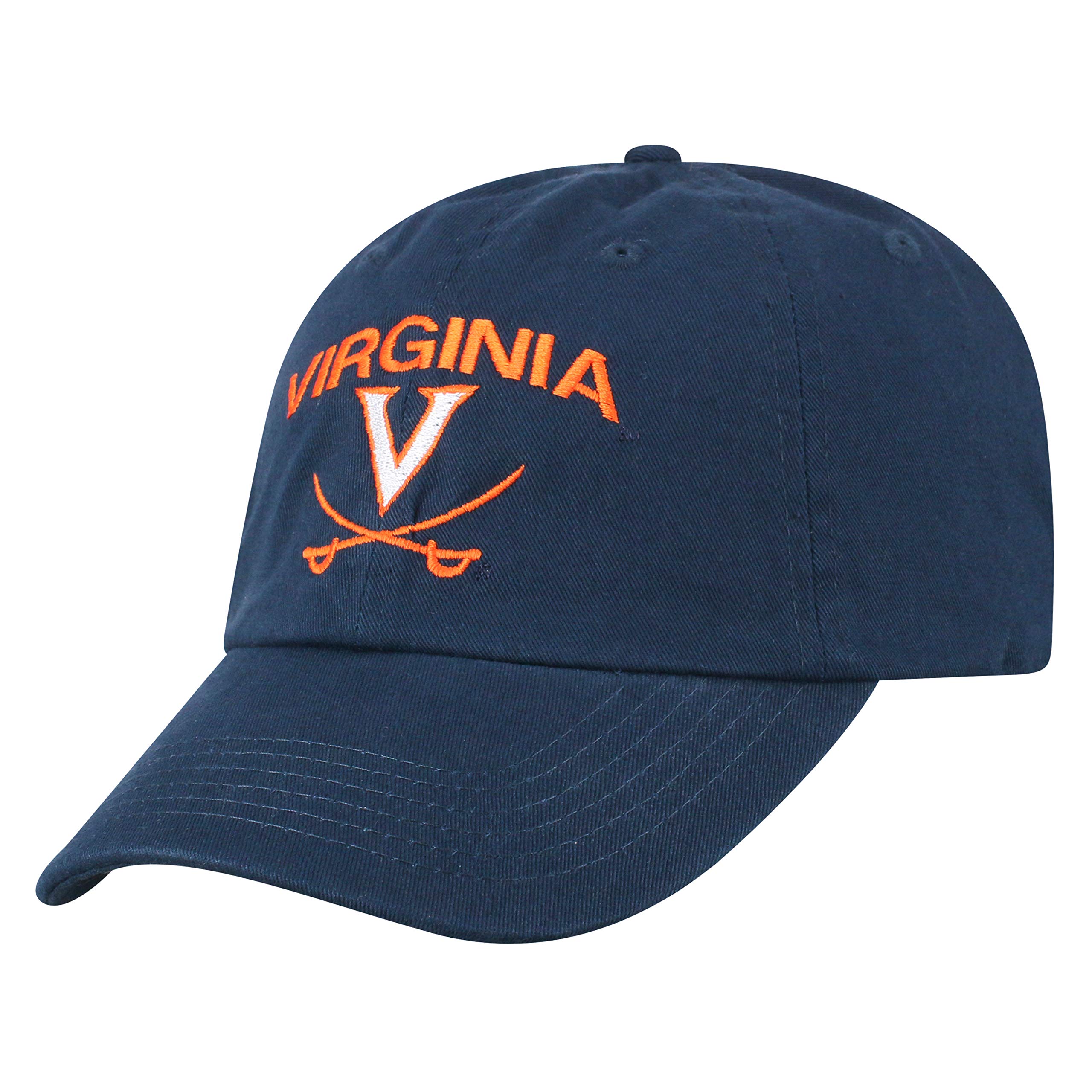 Top of the World Men's NCAA Men's Adjustable Hat Relaxed Fit Team Arch Baseball Cap