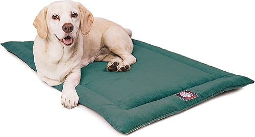 Miniatura 26 de Majestic Pet Products - Tapete para cama de perro de 42 pulgadas Manzana (espuma de memoria),Manzana Verde (Apple Green),Berenjena (espuma de