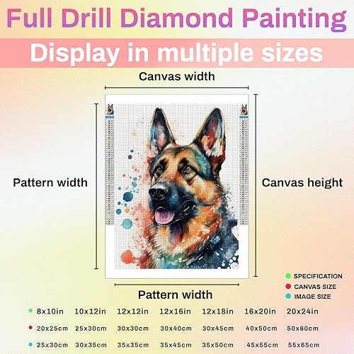 Miniatura 2 de Pintura de diamante 5D con vitrales, hojas de trébol, kit de pintura de diamante para adultos, kit de arte de diamante redondo para decoración de