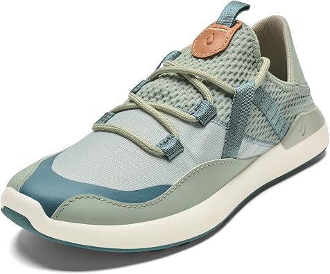 OLUKAI Kawela Womens Golf Shoes, Spikeless Golf Shoes, Water & Stain Resistant, Leather Details & Easy Slip On, All-Day Comfort & Lightweight
