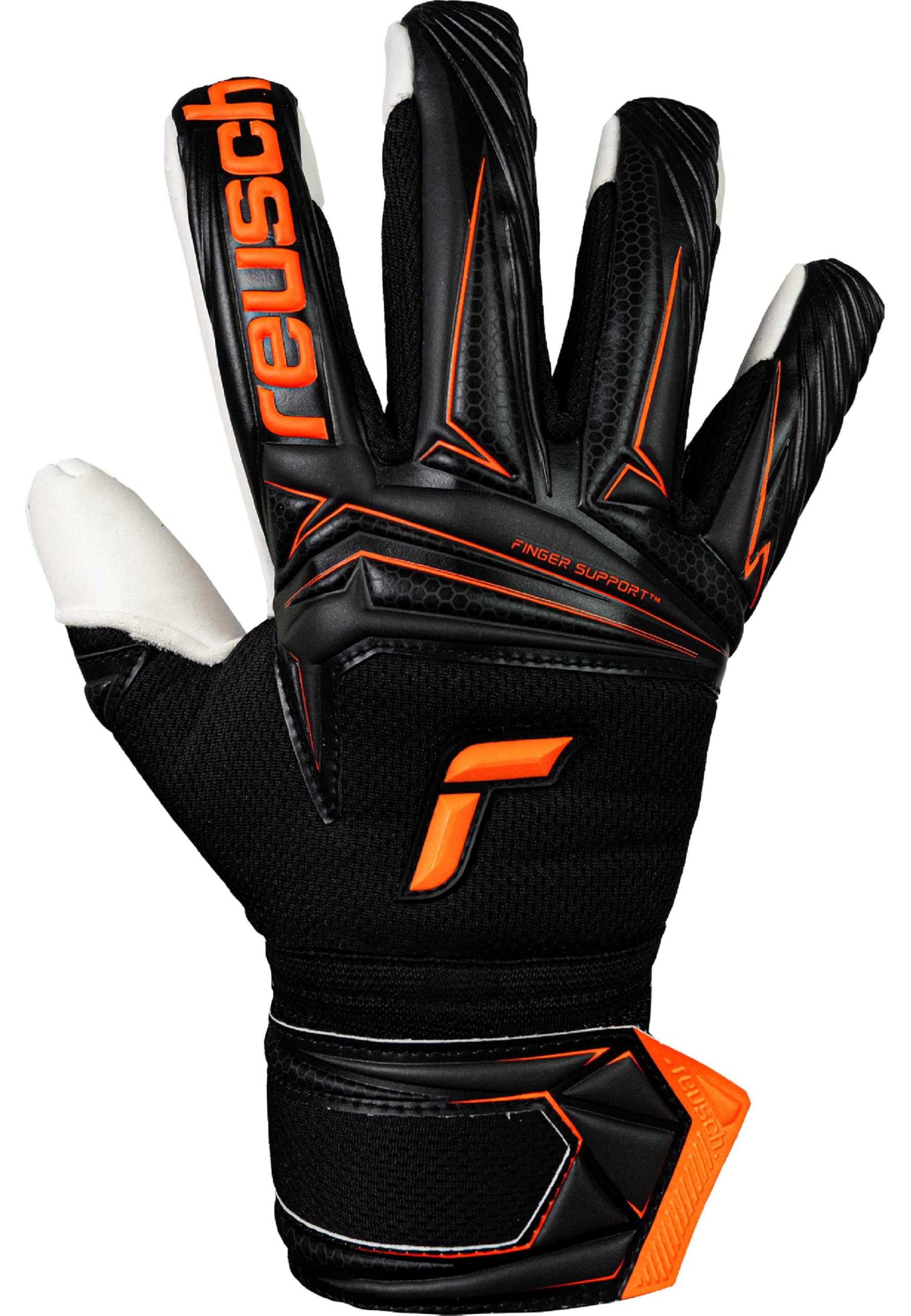 Reusch Attrakt Advance Finger Support - Guanti da Portiere Unisex Adulto