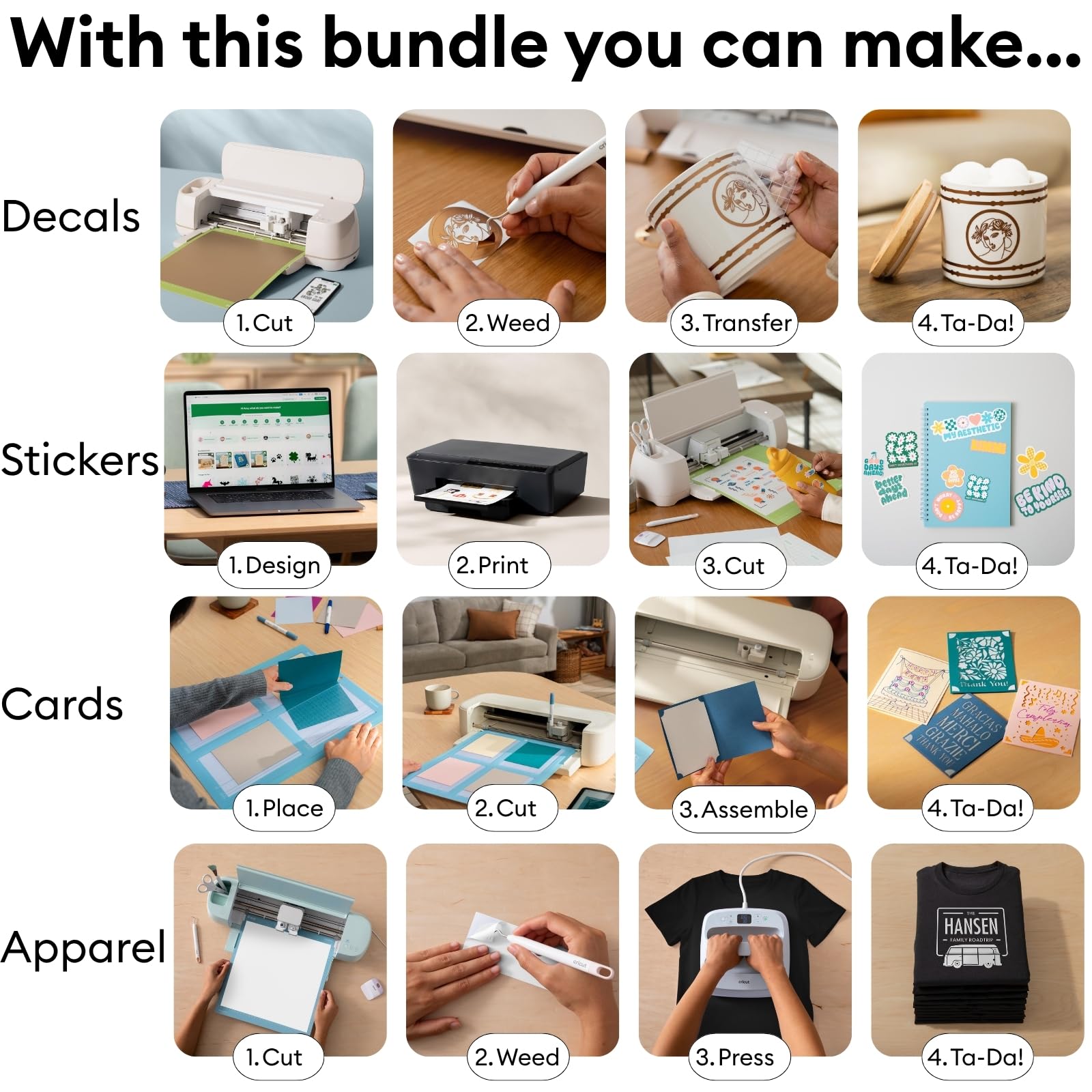 Cricut Deluxe Materials Bundle - 50+ Pieces for Cricut Machines -5 Cricut Deluxe Materials Bundle - 50+ Pieces for Cricut Machines -5