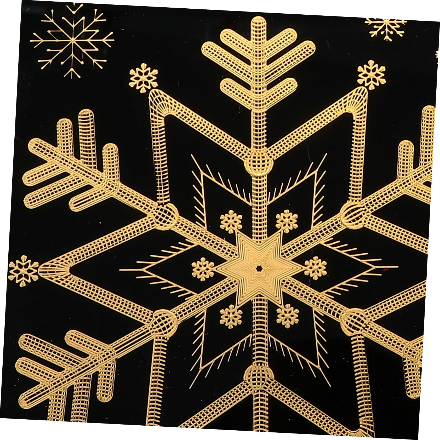 Ciieeo Guirlandes Lumineuses LED pour Fenêtre avec Bonhomme Flocons Télécommande Incluse Décoration de Noël Intérieure