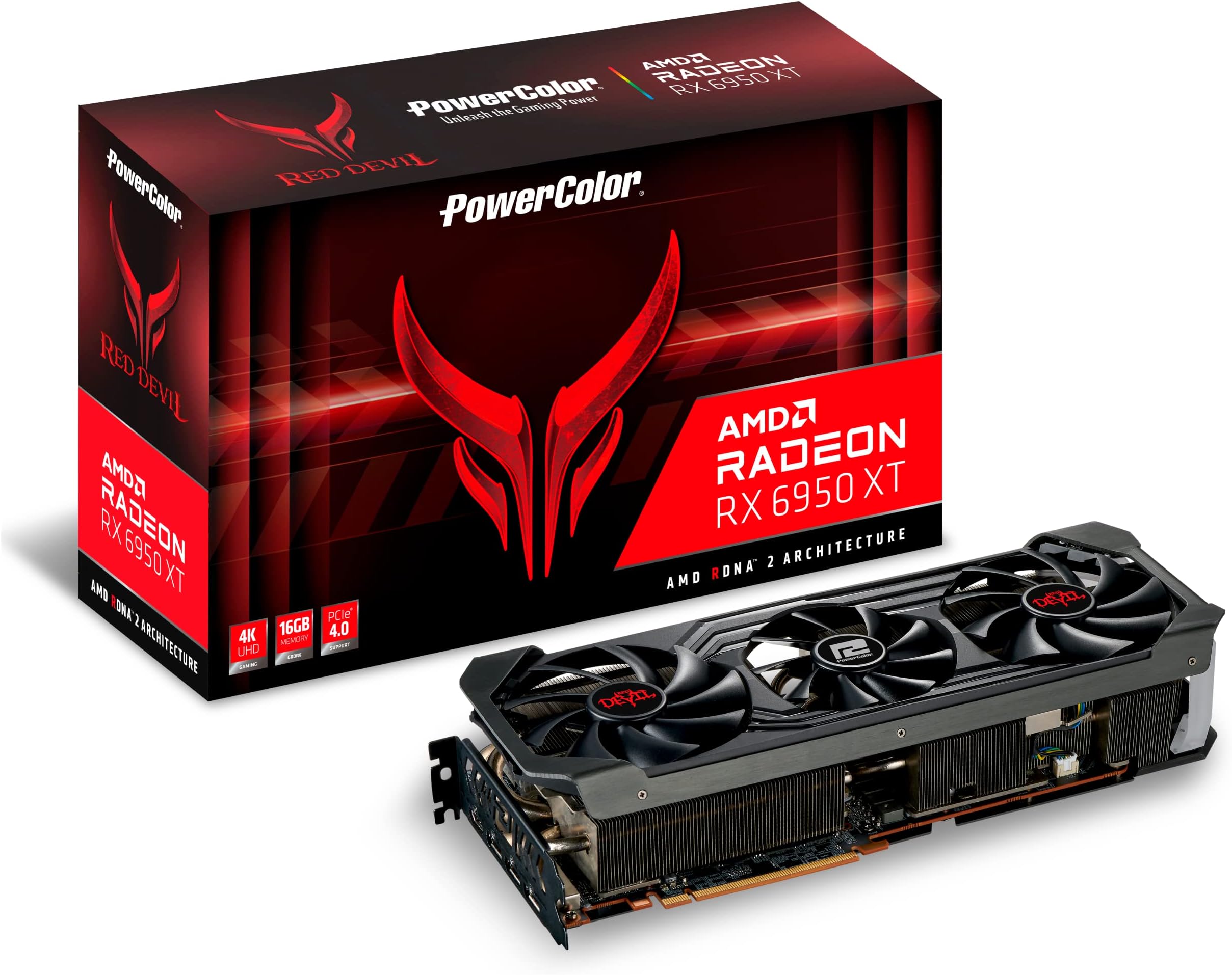 PowerColor Red Devil AMD Radeon RX 6950 XT Graphics Card with 16GB GDDR6 Memory