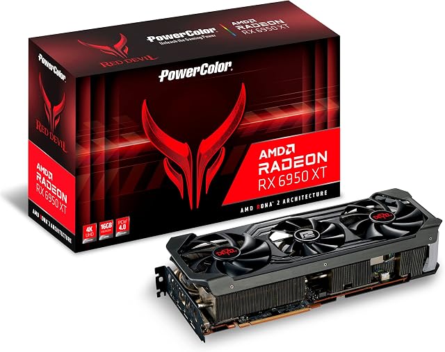 PowerColor Red Devil AMD Radeon RX 6950 XT Graphics Card with 16GB GDDR6 Memory