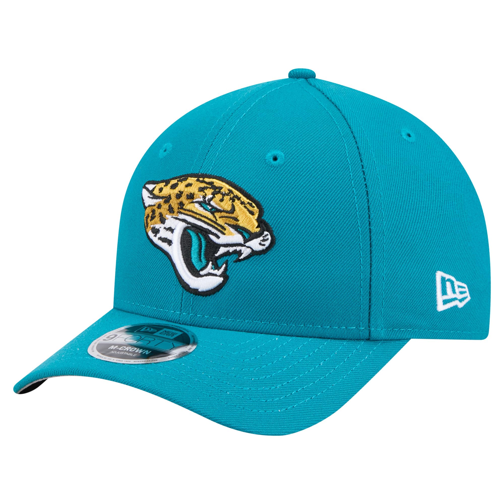 New Era Men's Aqua 9Forty M-Crow Snapback Cap - Jacksonville Jaguars