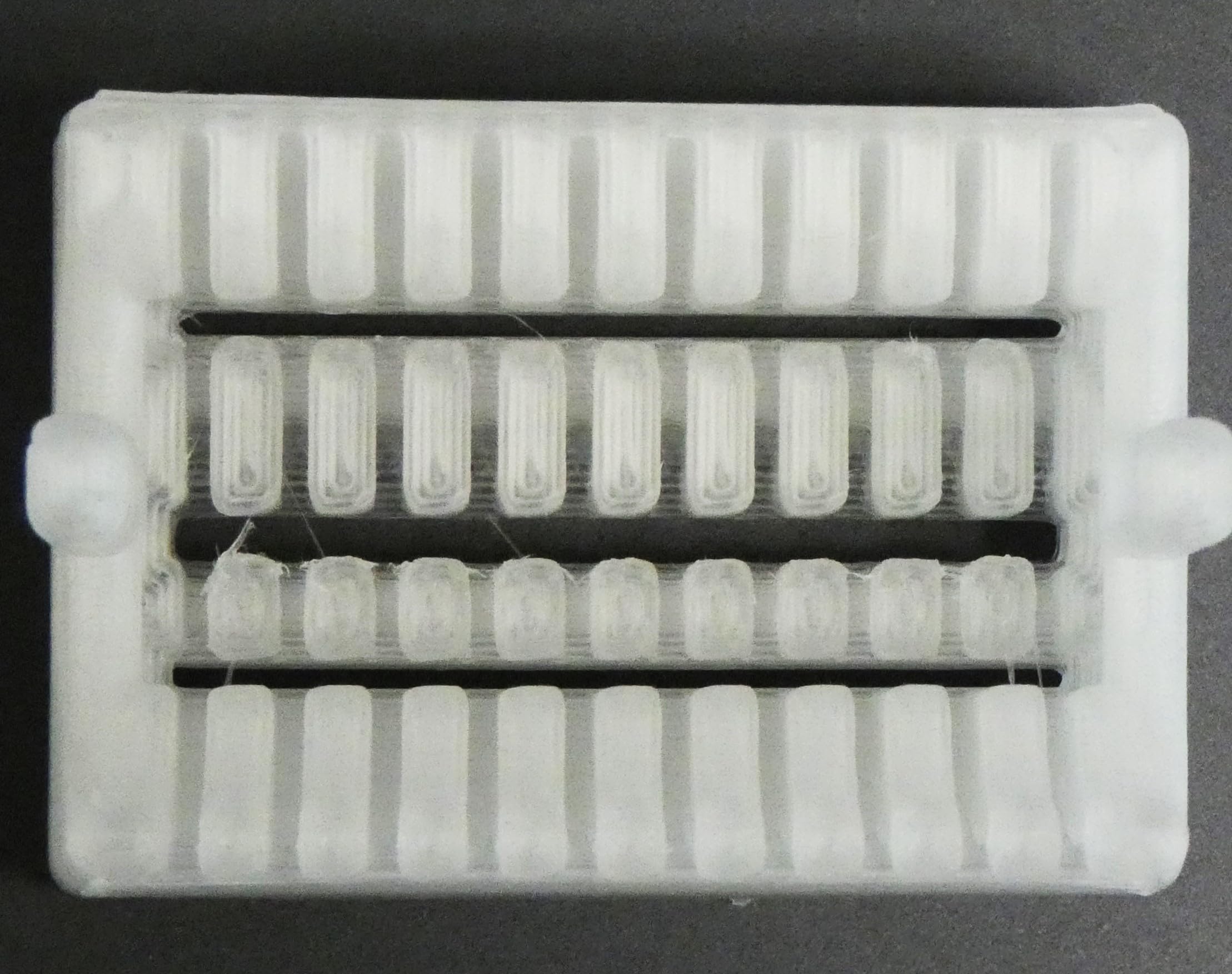 Stand for Microscope Coverslip, Glass Cover Slip Drying Stand, Lab Staining Rest (for Circular Coverslips, Pack of 2)