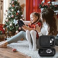 Vista 8 de co2CREA Carcasa rígida compatible con cámara digital CAMKORY/Lecran/KODAK PIXPRO/VAHOIALD/AiTechny, color negro