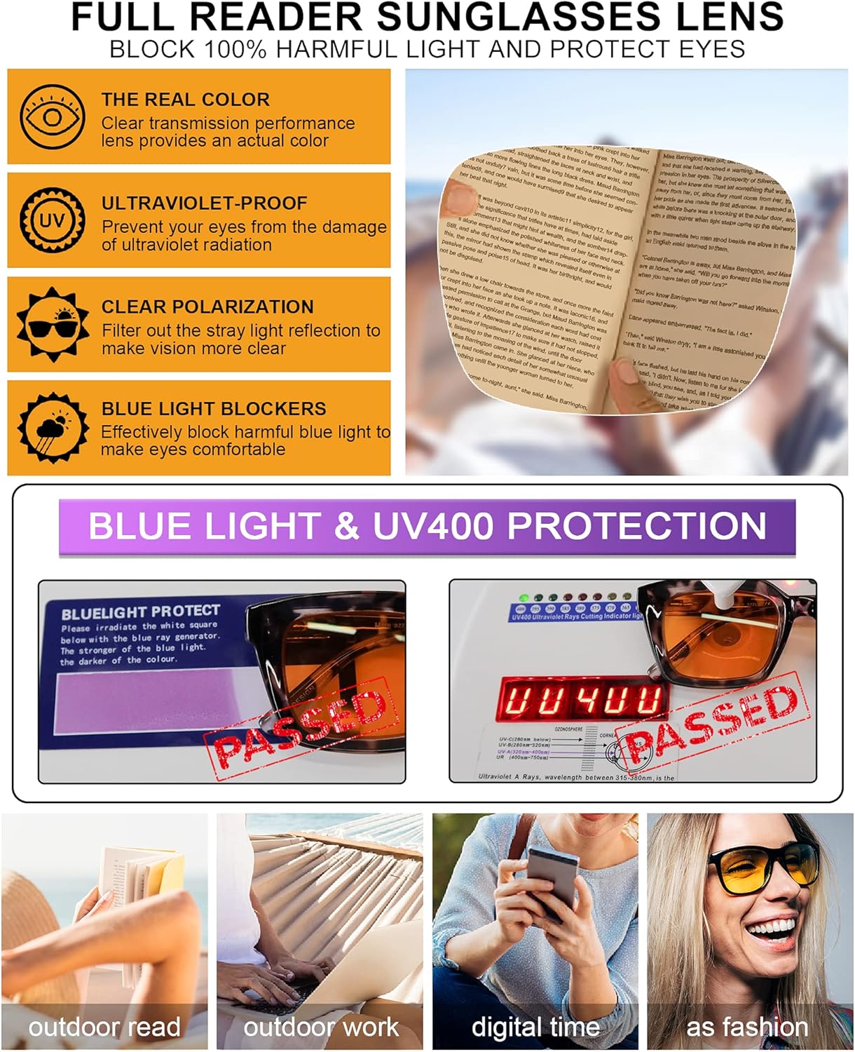 MARE AZZURO 98% Blue Blocking Reading Sunglasses Women U V Computer Gaming Readers 0 1.00 1.25 1.50 1.75 2.00 2.25 2.50 2.75 3.00 3.50 (Brown, 2.0)