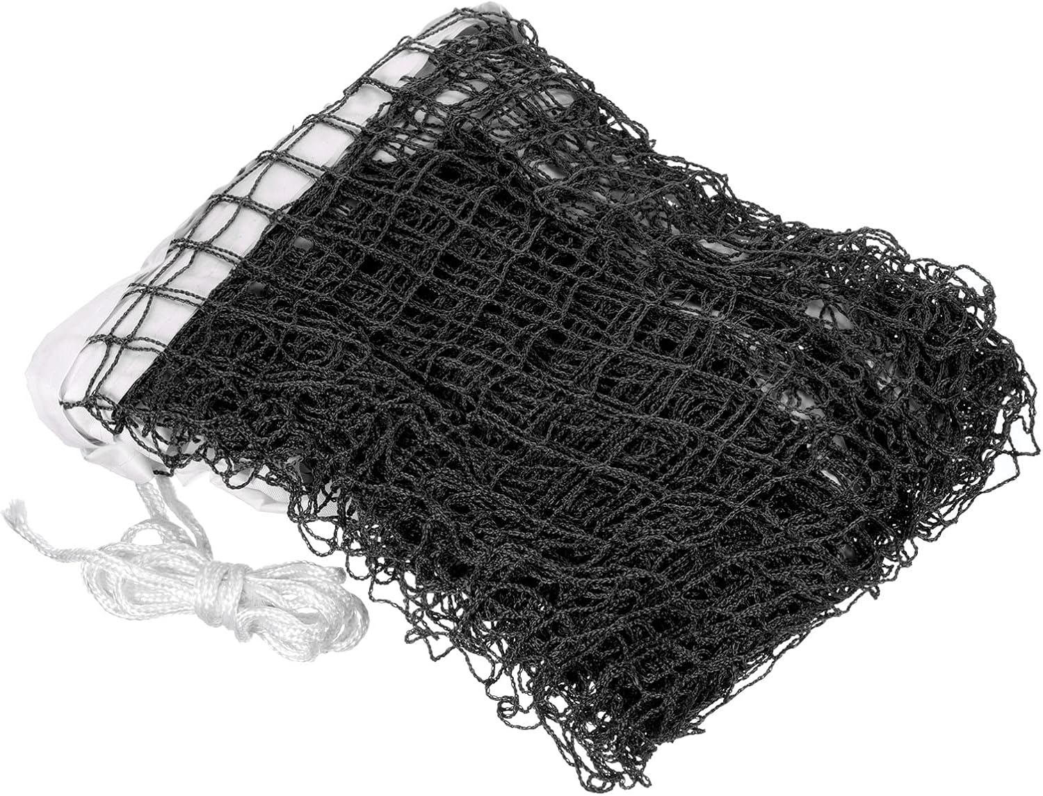PATIKIL 20x2.5ft Badminton Net, Badminton Court Netting Replacement 0.71x0.71 Mesh with Box for Outdoor Indoor Beach Backyard, Black