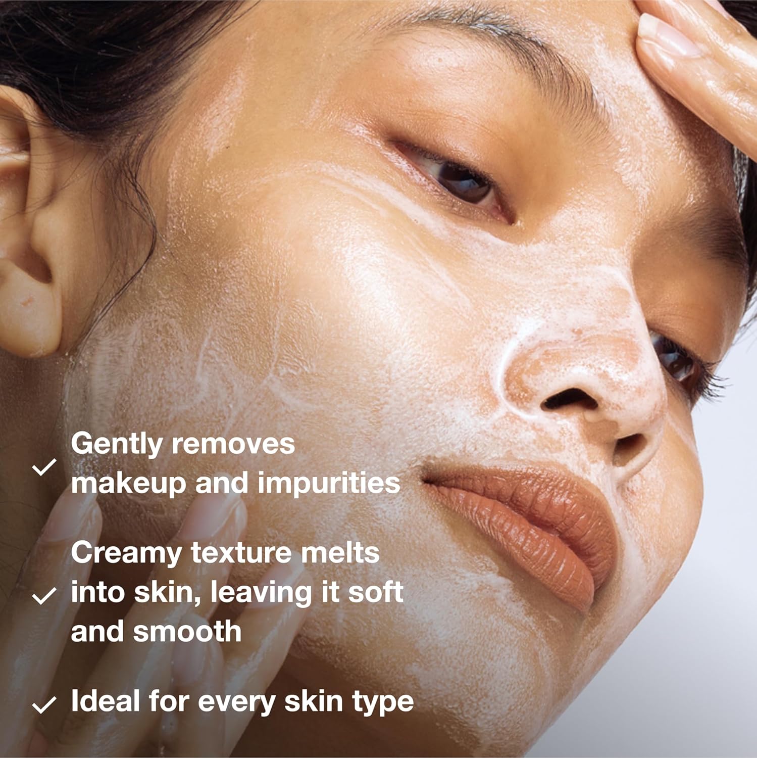 Phytomer Perfect Visage Gentle Cleansing Milk | Moisturzing Daily Face Cleanser & Makeup Remover | Sustainable & Eco-Friendly Skincare | 250ml - Image 3