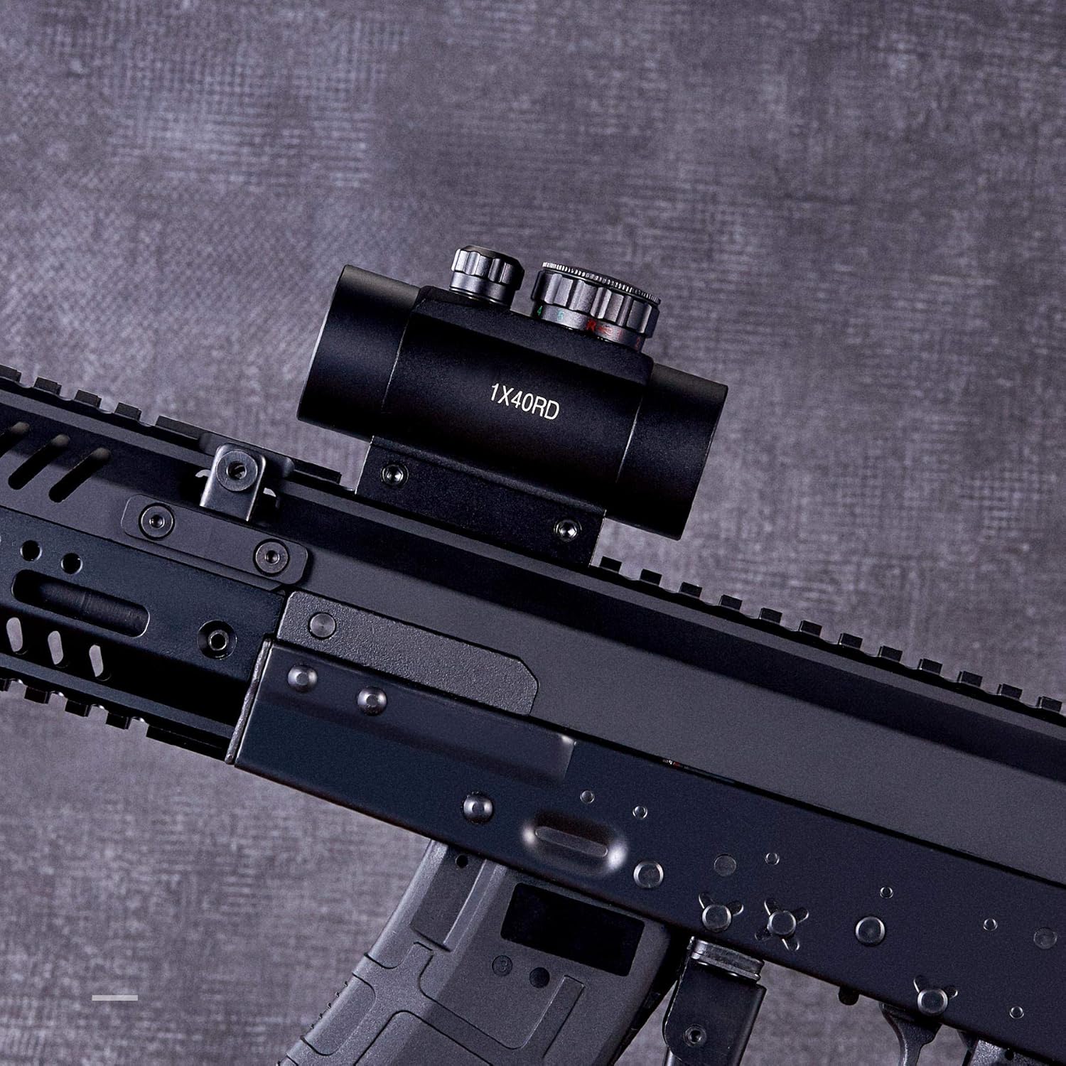 Pinty Tactical 1x40mm Reflex Red Green Dot Sight Riflescope with Free 20mm Mount Rails : Sports & Outdoors