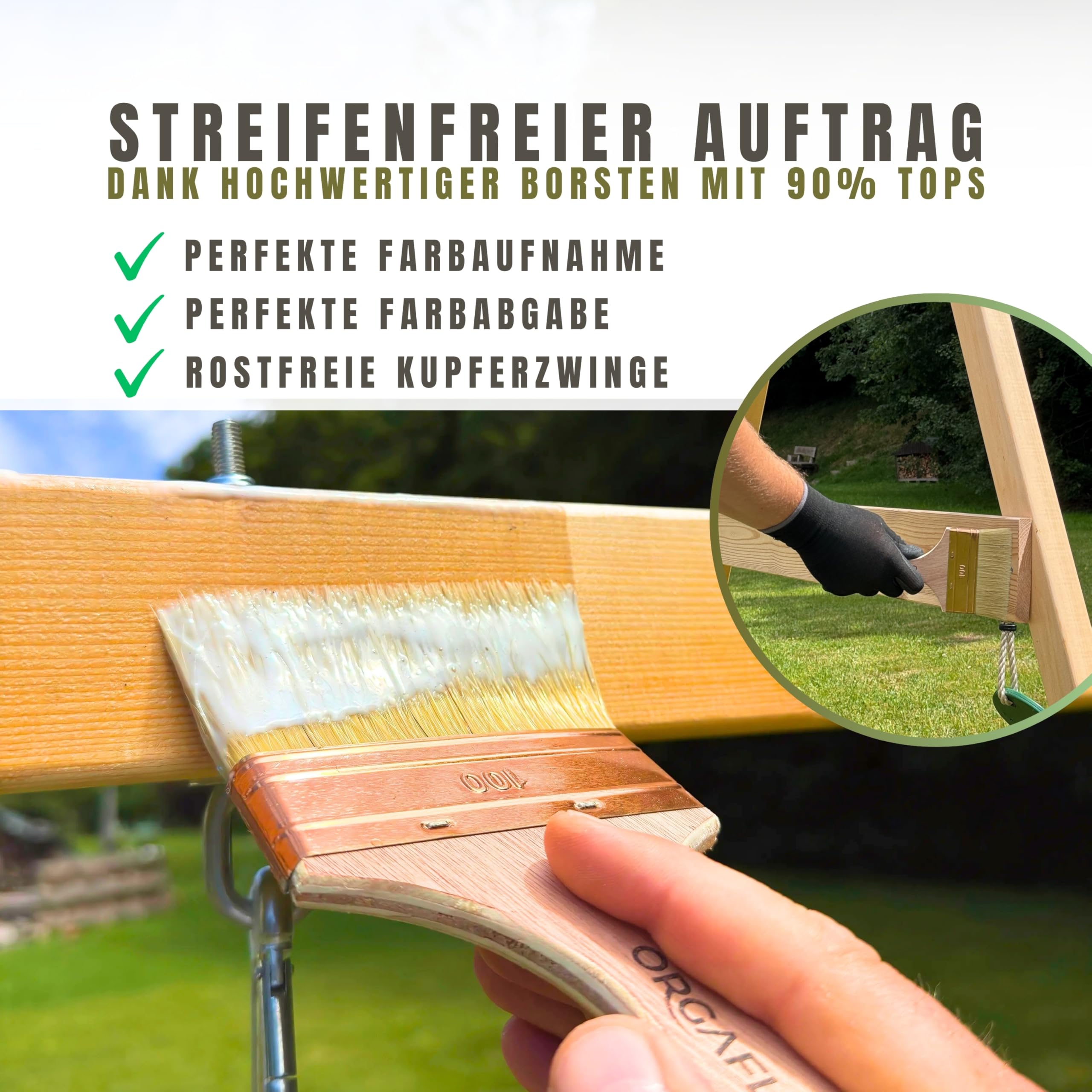 Surface Paint Set 120 Mm + 100 Mm Including Paint Tray 15 X 30 Cm + 2