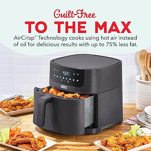 Miniatura 6 de Dash Freidora de aire Tasti-Crisp 8QT Max Pro