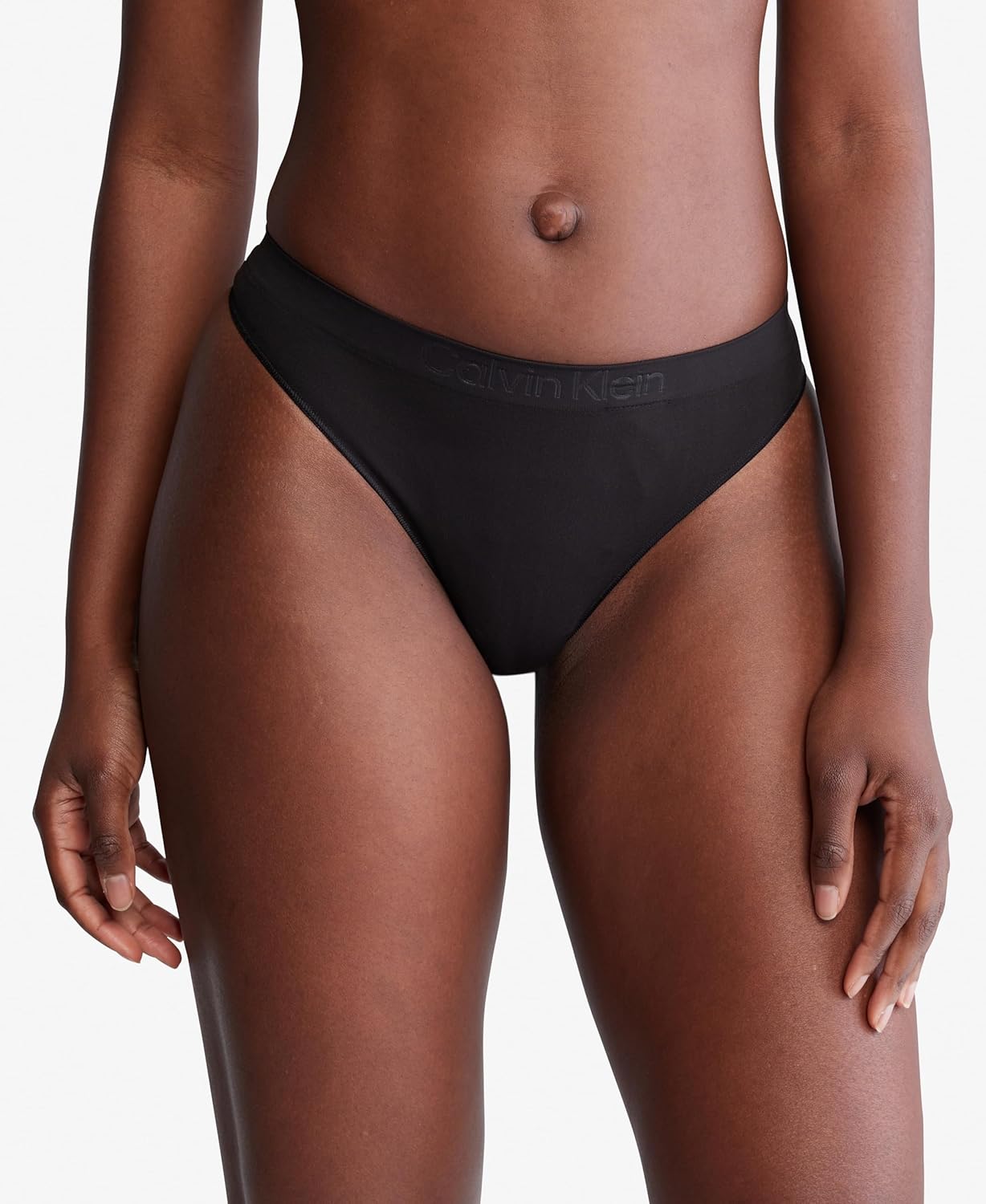 Calvin Klein Women's Bonded Flex Seamless 3-pack Mid Rise Thong - Image 2