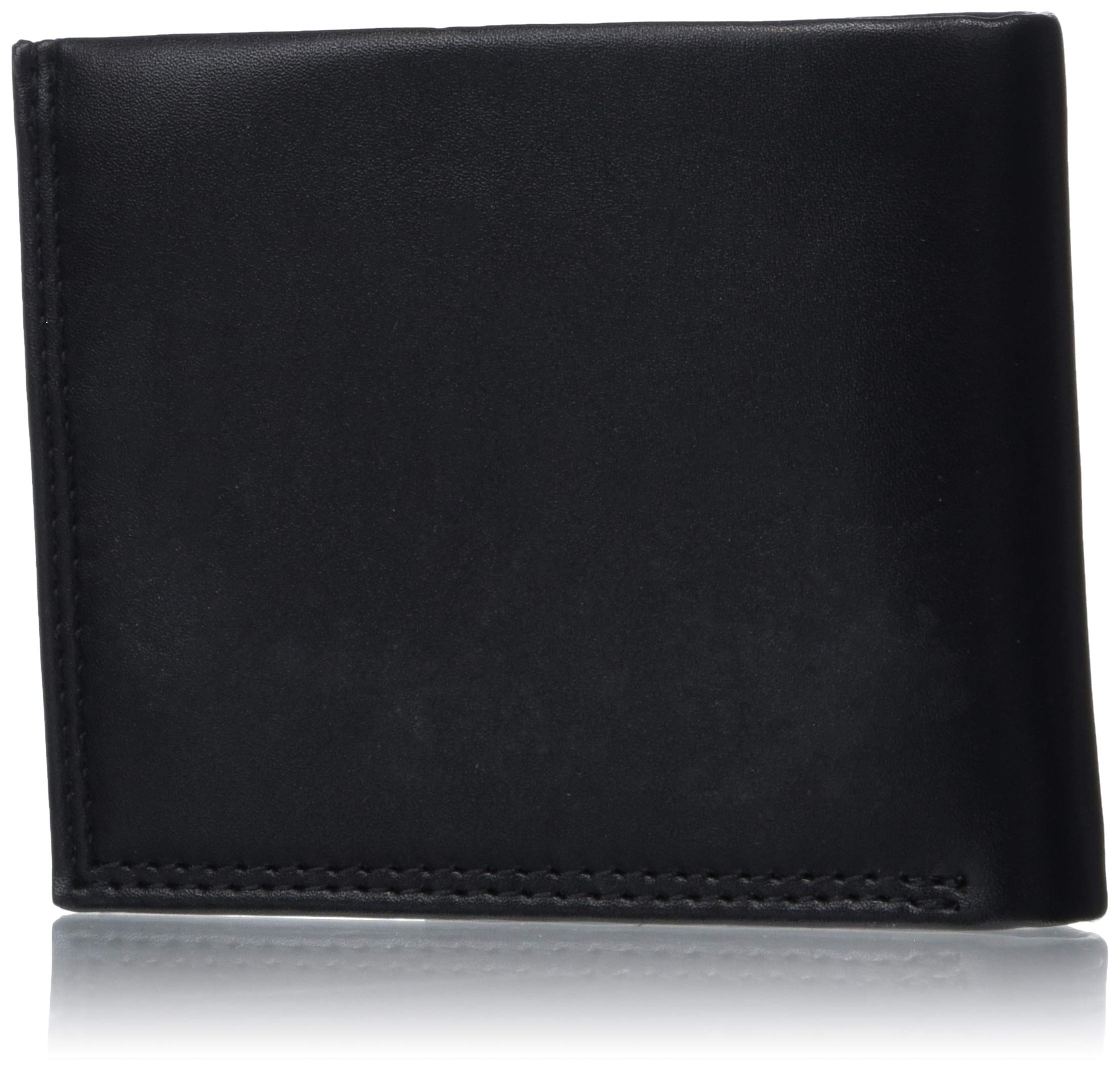Columbia Męski portfel slim fold o dużej pojemności, Elegancki czarny, Rozmiar uniwersalny