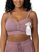 Kindred Bravely Sublime Hands-Free Pumping & Nursing Bra with Patented EasyClip - Universal Fit for All Pumps