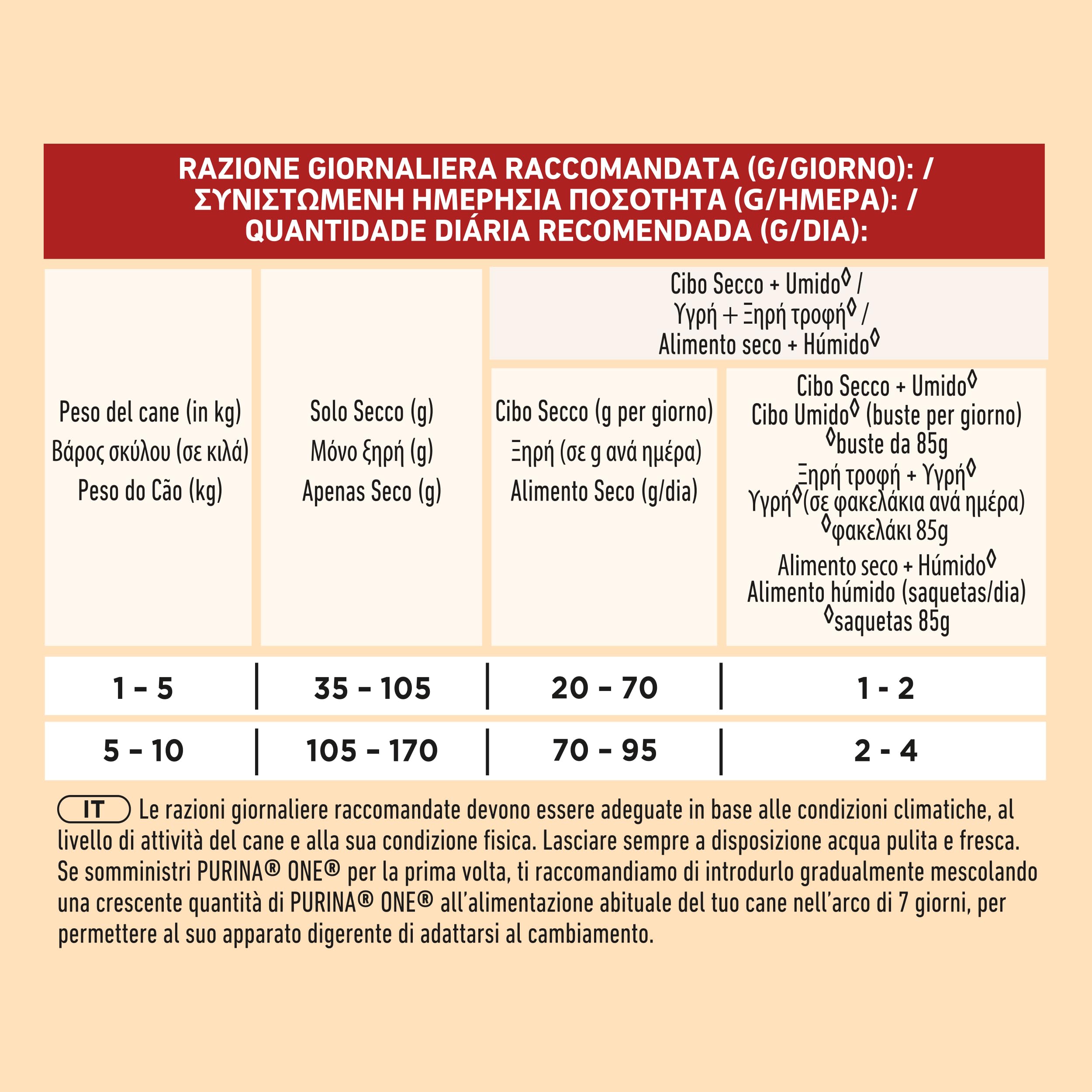 PURINA ONE Mini Small Crocchette per Cani Adulti Ricco in Manzo 8 Sacchi da 800g