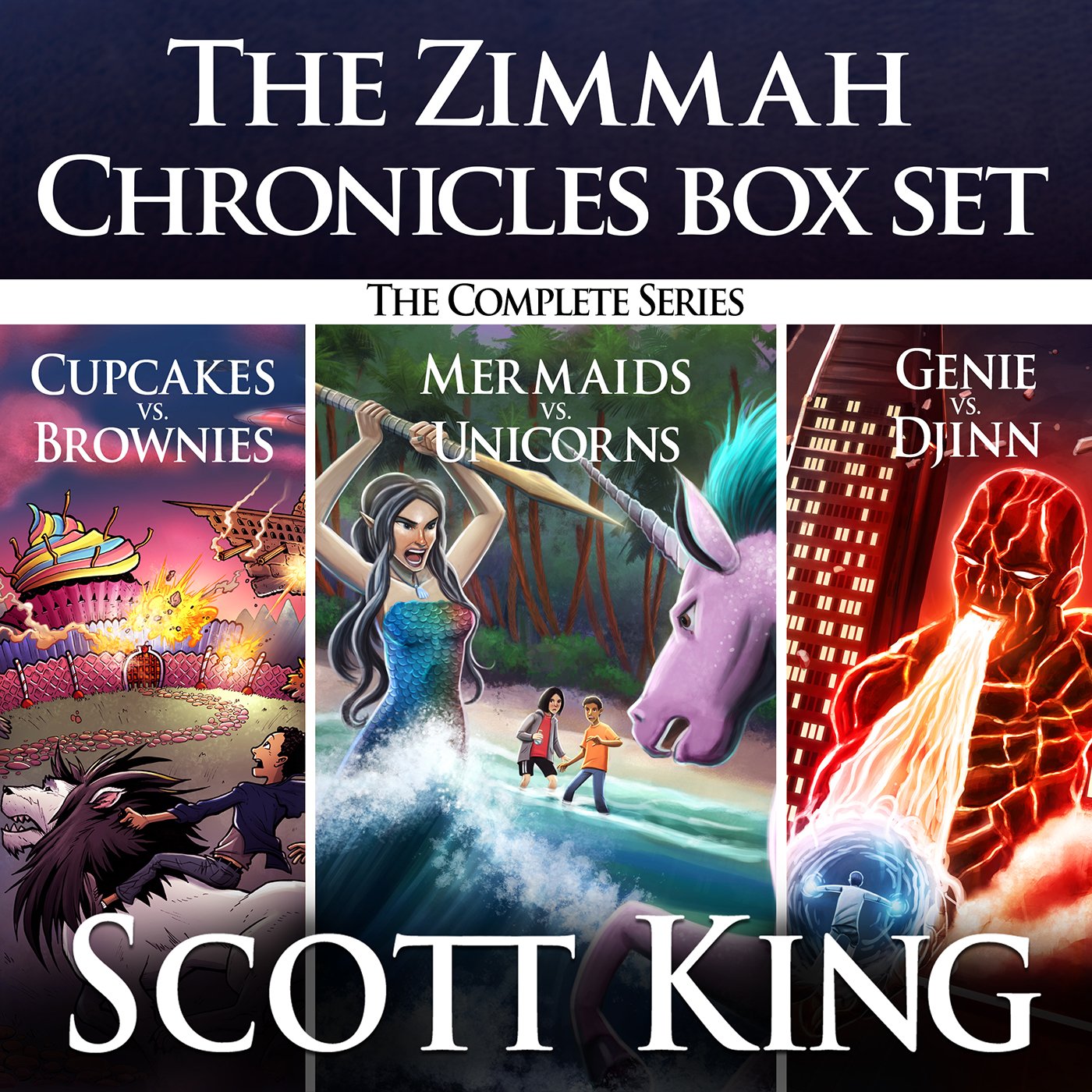 Cover art for The Zimmah Chronicles Box Set