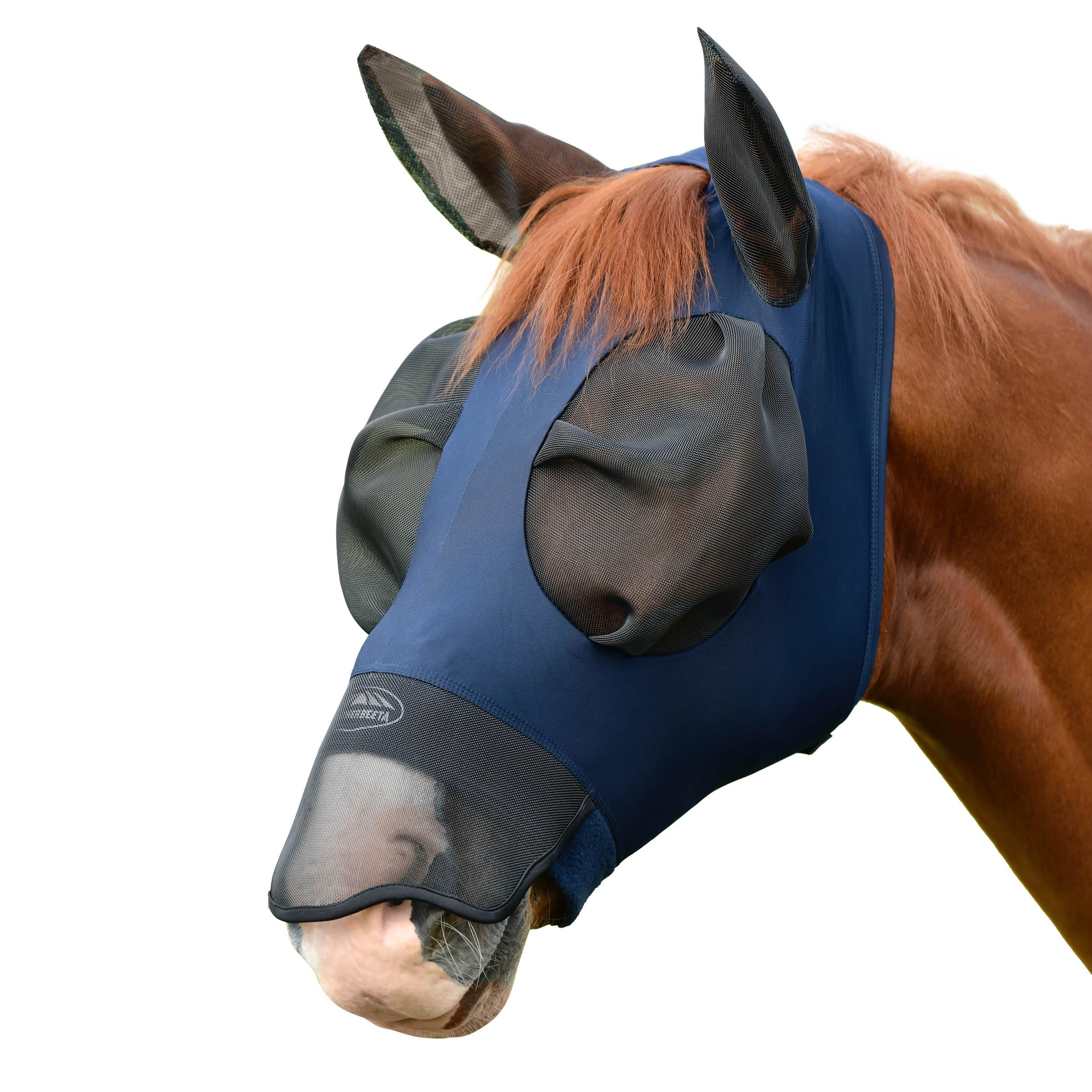 Protection anti-insectes poney WeatherBeeta ComFiTec avec oreilles