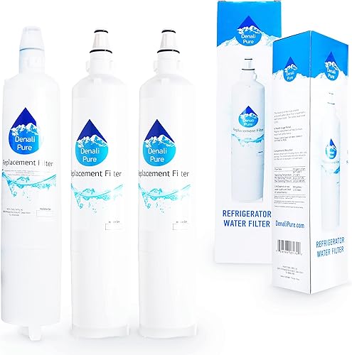 Paquete de 3 filtros de agua de repuesto para refrigerador LG LFX25960SB, compatible con LG LT600P, 5231JA2006A, 5231JA2006B cartucho de filtro de