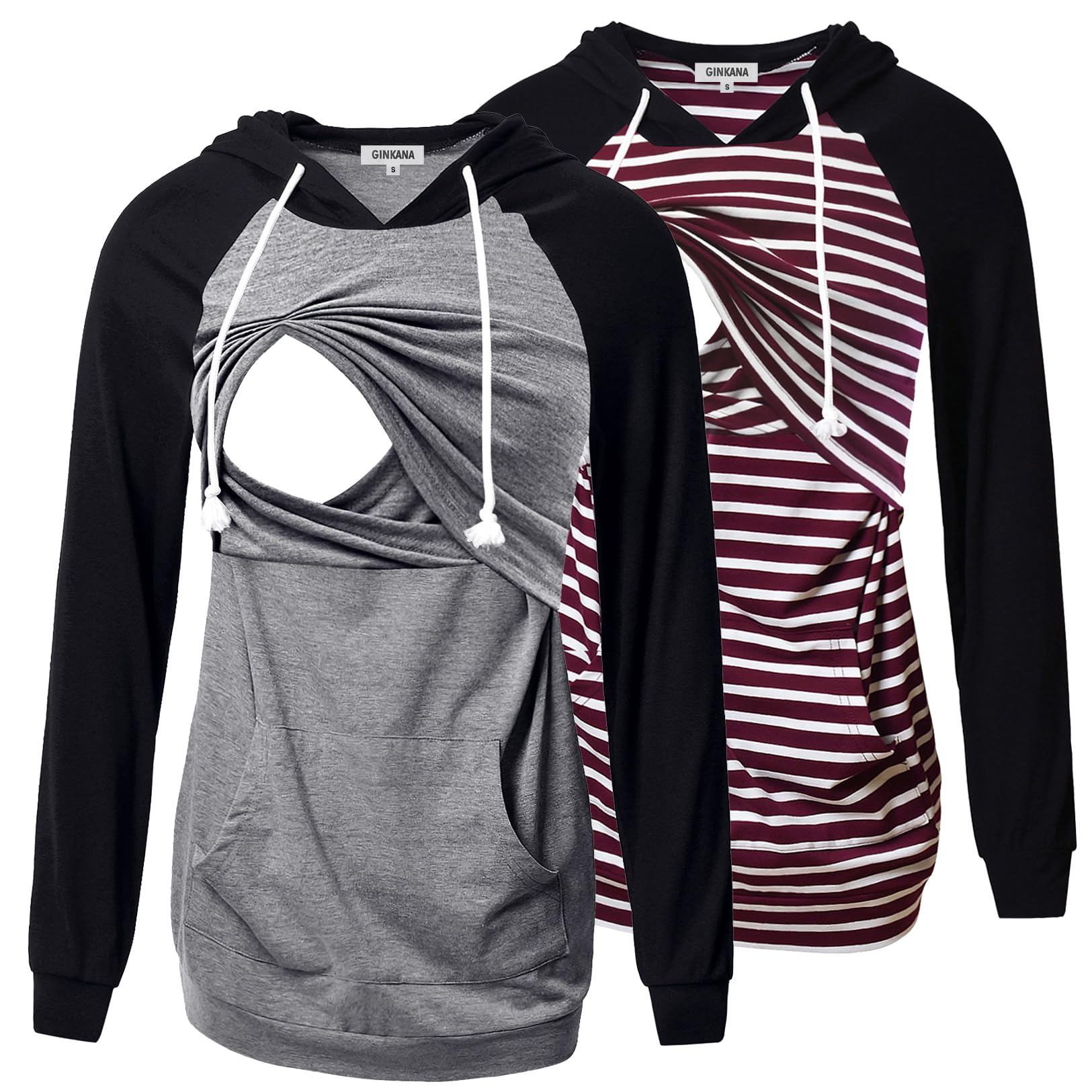 GINKANA Women's Nursing Hoodie
