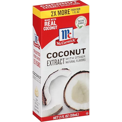 McCormick Extracto de coco con otros sabores naturales 2 onzas líquidas