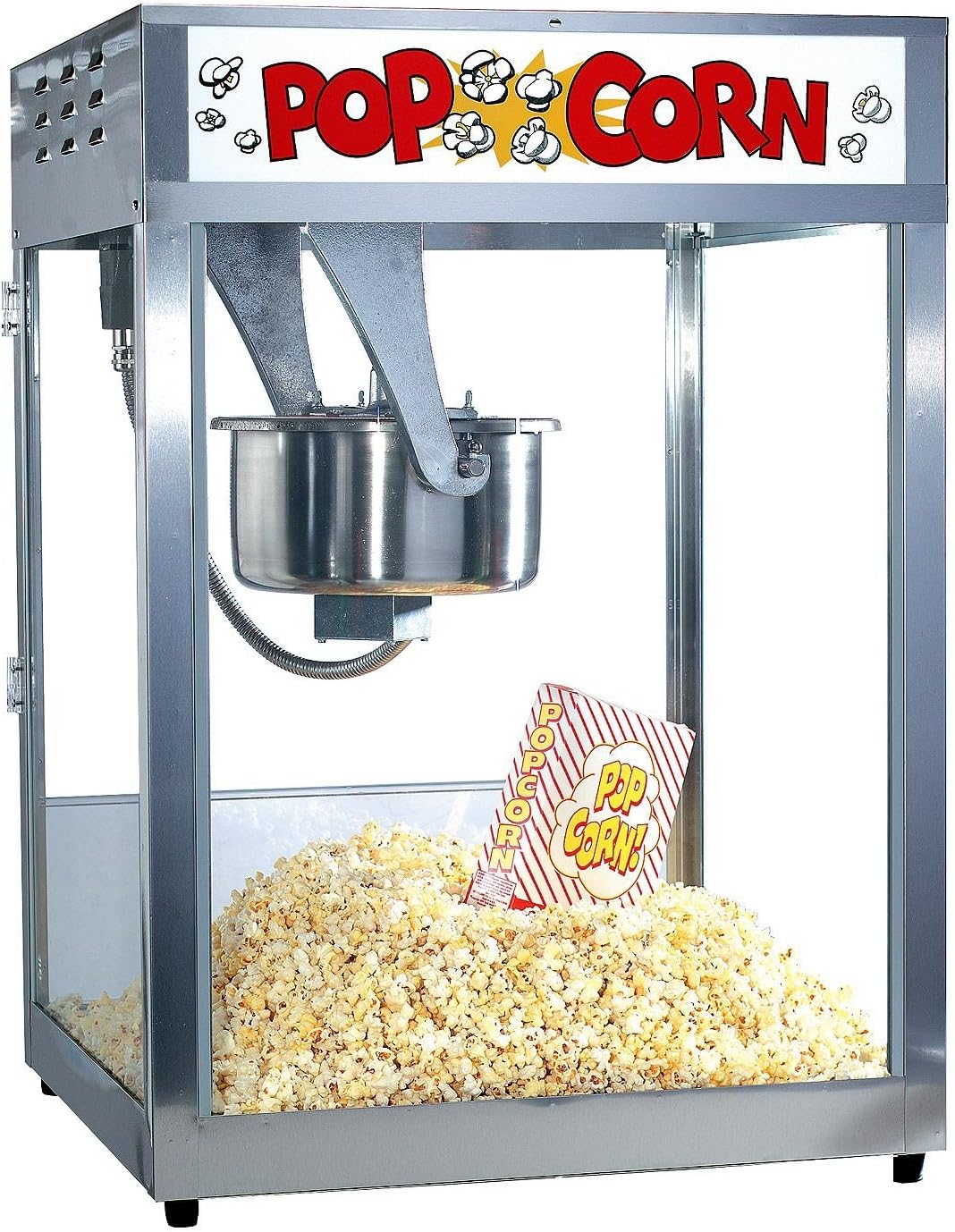 Gold Medal 2554 Macho Pop Value 16 Oz. Popcorn Popper