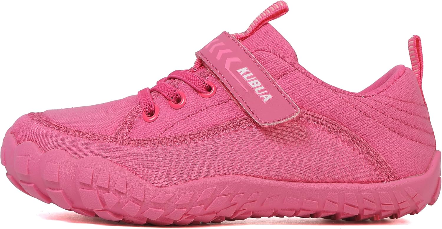 KUBUA Kids Barefoot Shoes Boys Girls Slip On Minimalist Sneakers for Walking Tennis Athletic Hiking Toddler Little Big Kid - Image 4