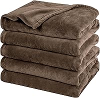 Vista 48 de PHF - Cobija de vellón ultrasuave Queen, sin desprendimiento, sin bolitas, acogedora cobija ligera de 8.85 oz/yd² para cama, sofá, silla, para todas