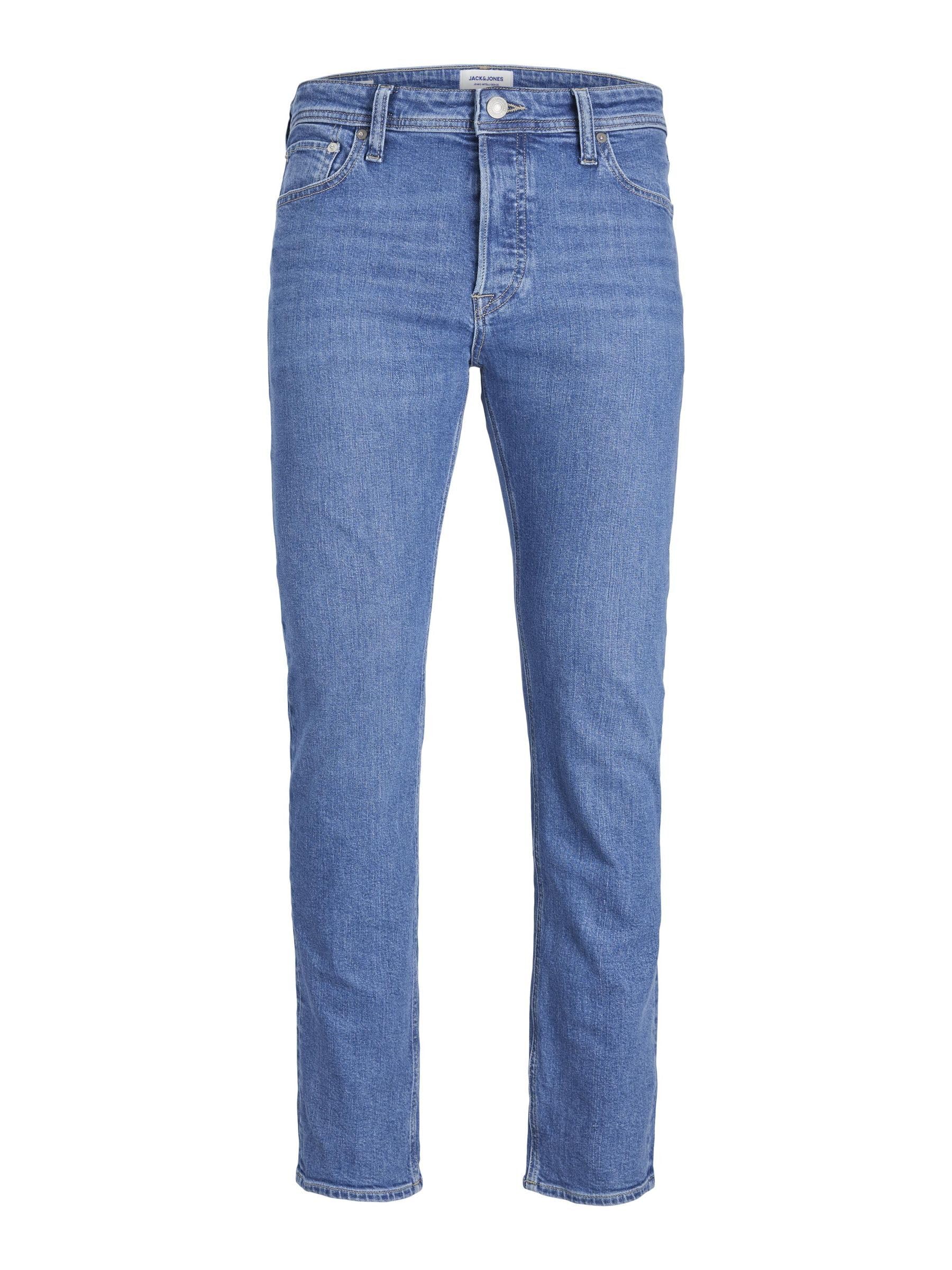 JACK & JONES Men's Jjimike Jjori Original Am 385 Noos Jeans, Blue Denim, 33W / 32L