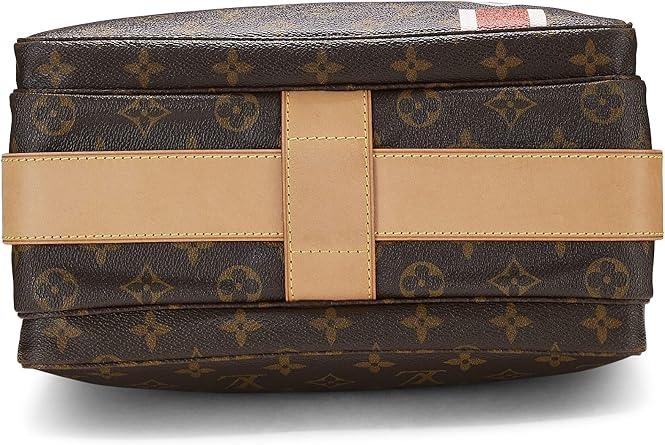 Pre-loved Brown China Run Monogram Canvas Naviglio, Brown
