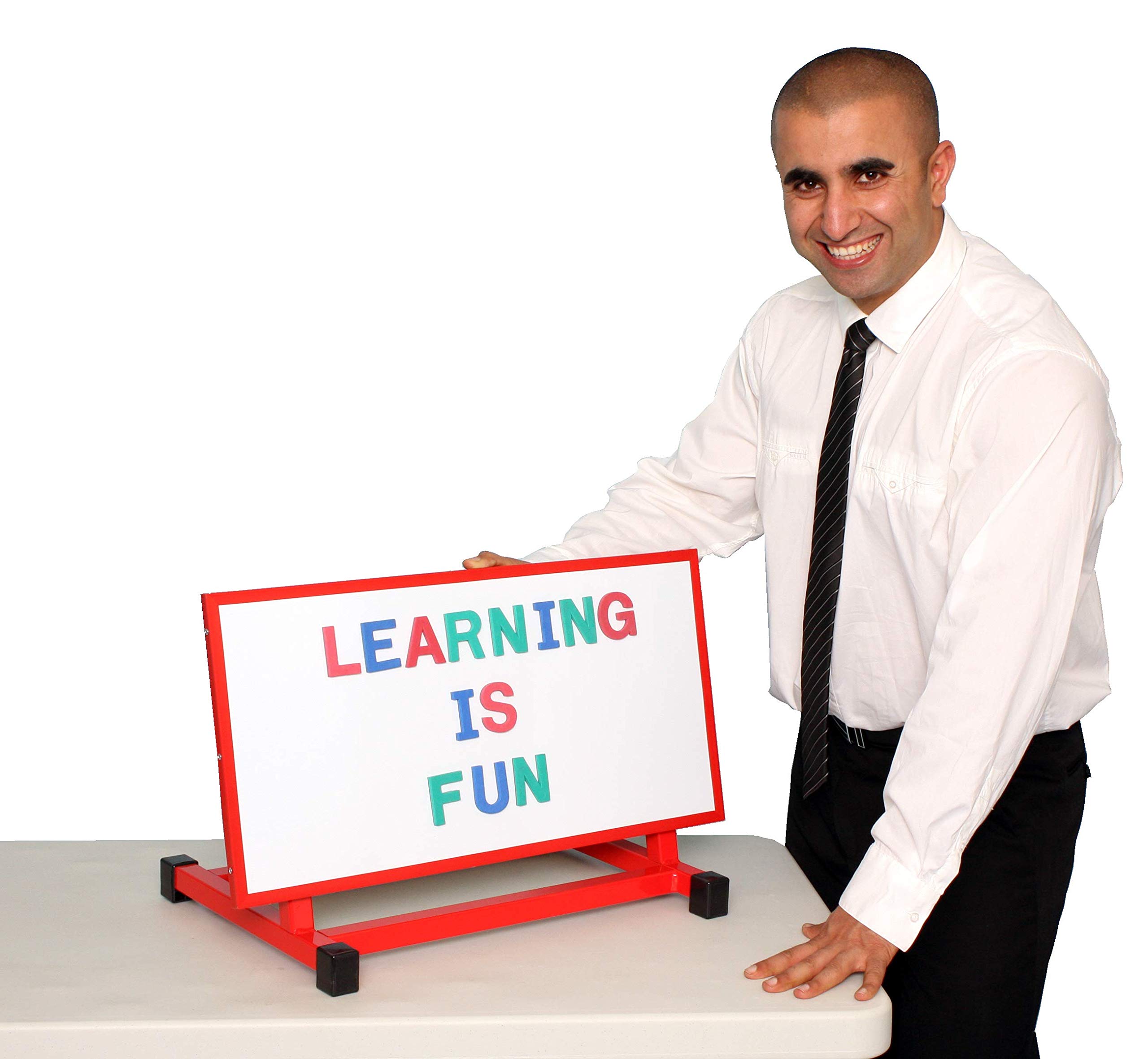 YOUNGSTARTSmall Individual Desktop Easel, Red, 11Enc02617