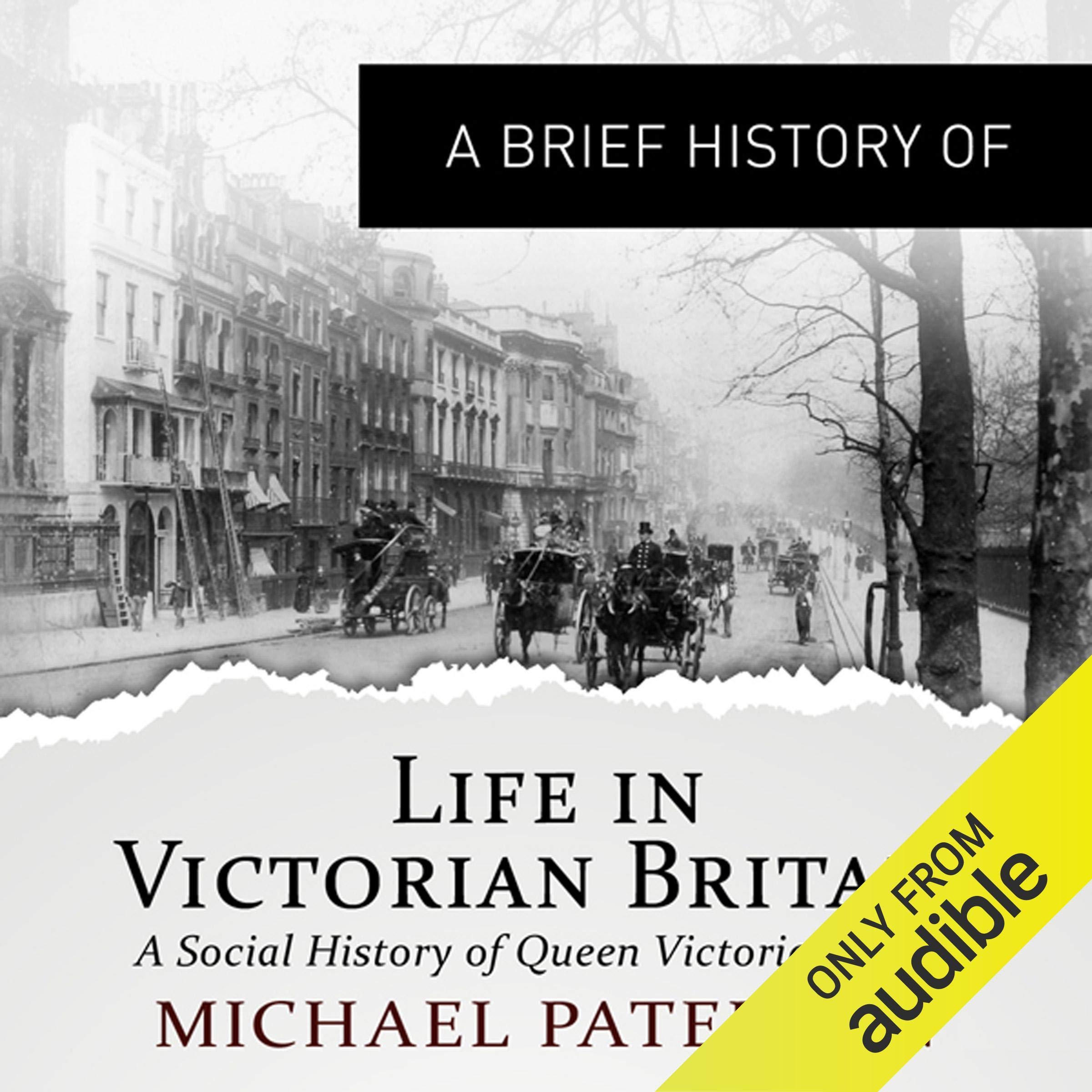 Cover art for A Brief History of Life in Victorian Britain