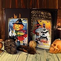 Vista 19 de Nuanchu 80 tarjetas postales de Navidad vintage de 4 x 6 pulgadas, tarjetas de felicitación de Papá Noel, tarjetas de Navidad retro, reimpresión