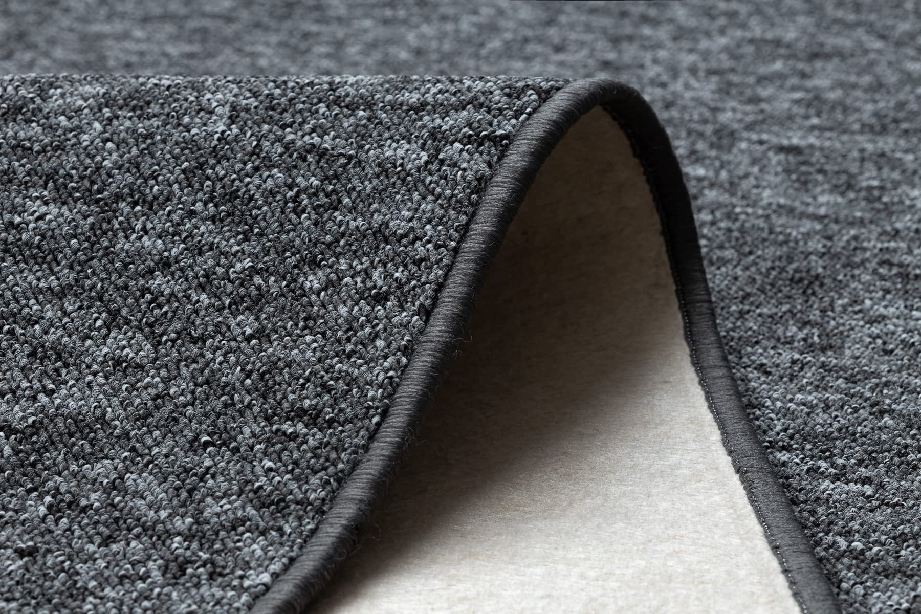 rugsx Alfombra Superstar 965 para salón y Dormitorio, Gris 100x400 cm