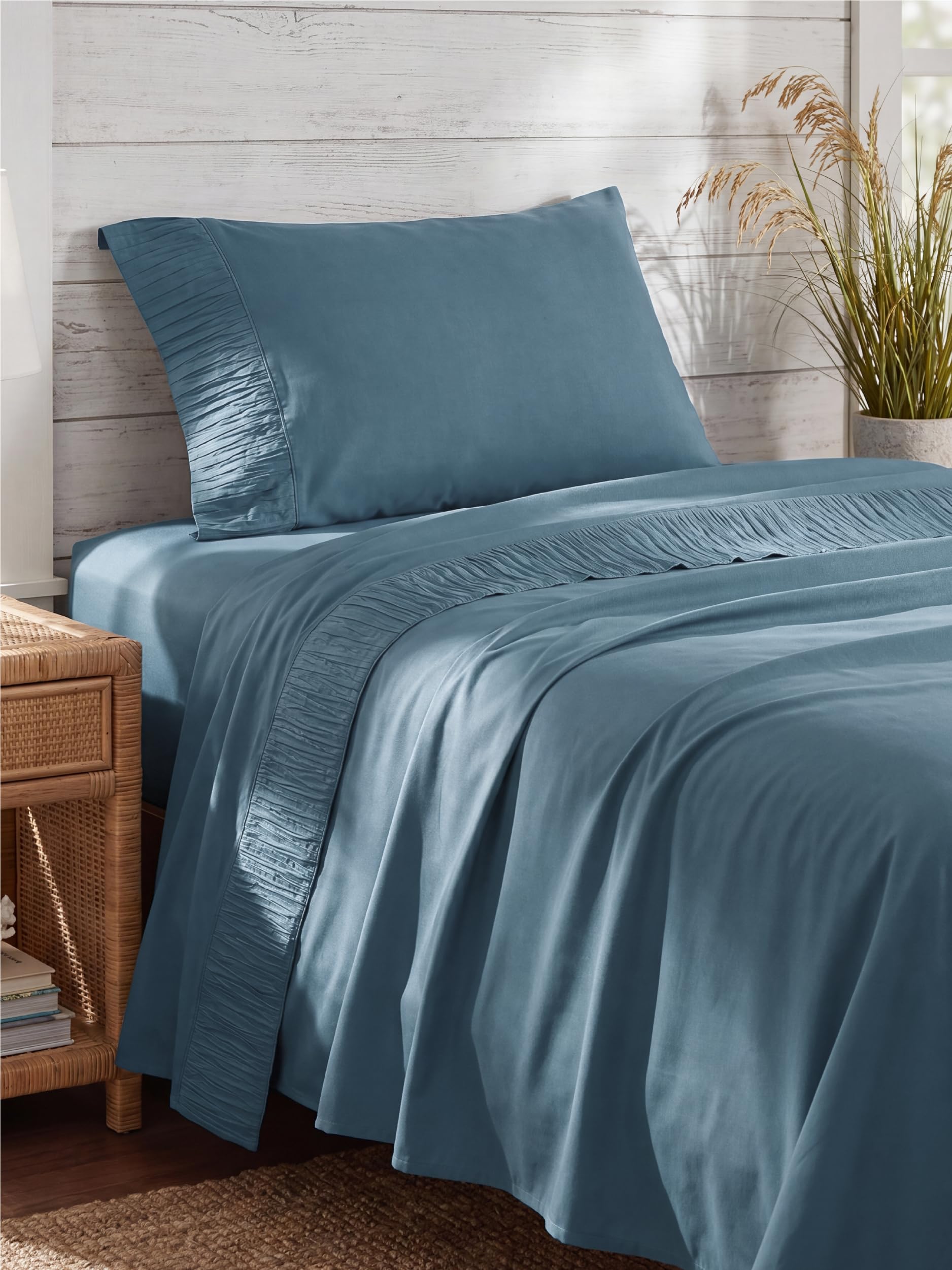 Bedsure Twin Sheets Set - 3 Pieces Soft, Breathable, Cooling Bed Sheets