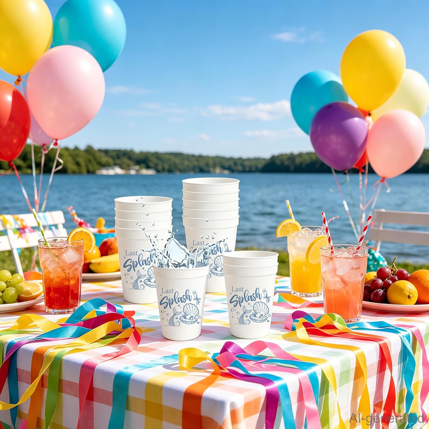 12Pcs Last Toast on the Coast Cups Coastal Bachelorette Party Decoration