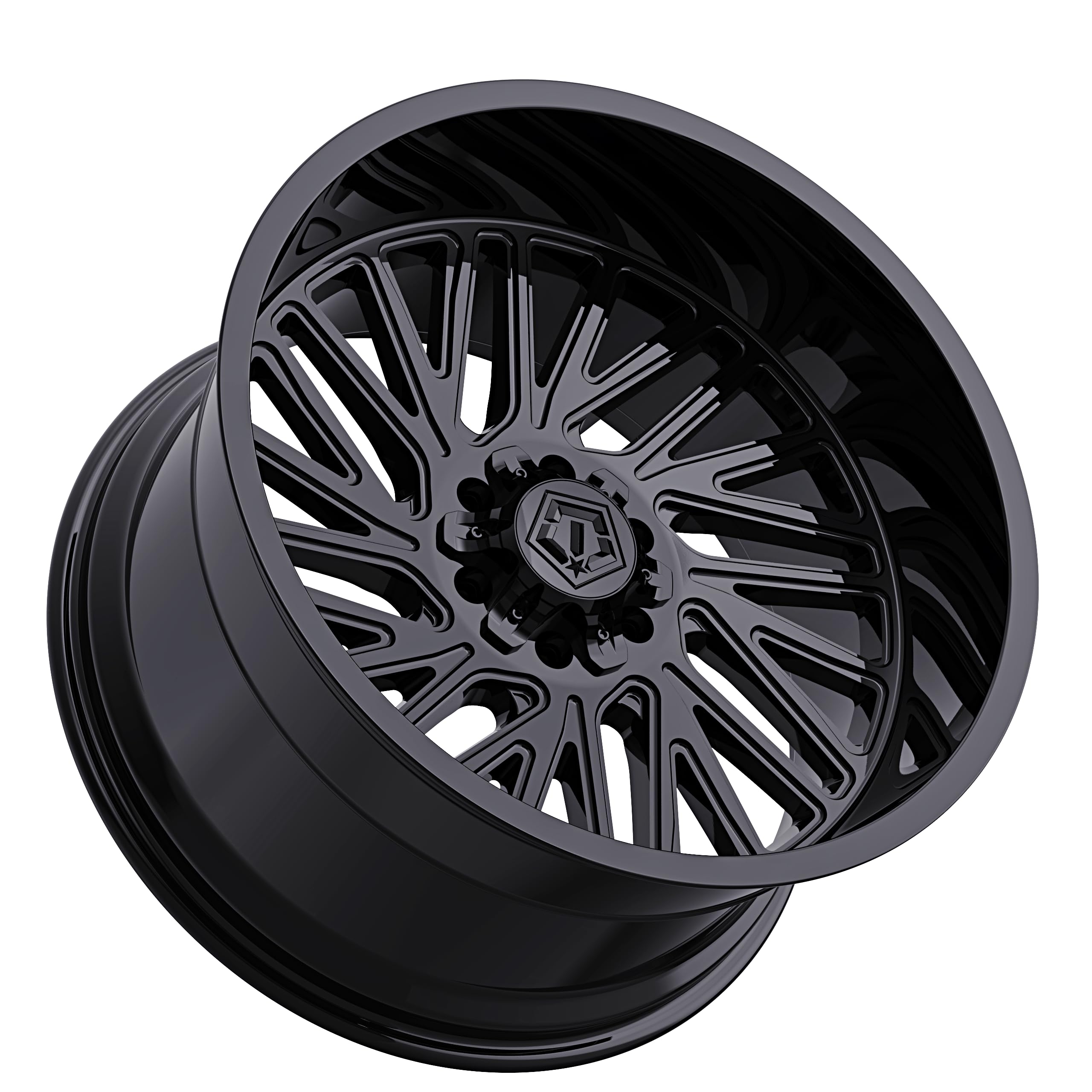 Amazon.com: TIS 553B 20X9 Gloss Black Wheel - 6X5.50 / 6X135 Bolt