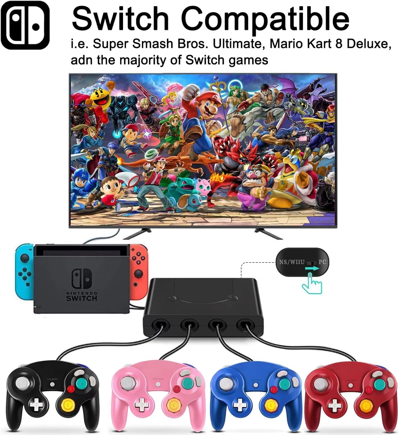 Arcade Hitbox Gamecube Adapter Hitbox Controller Accessories