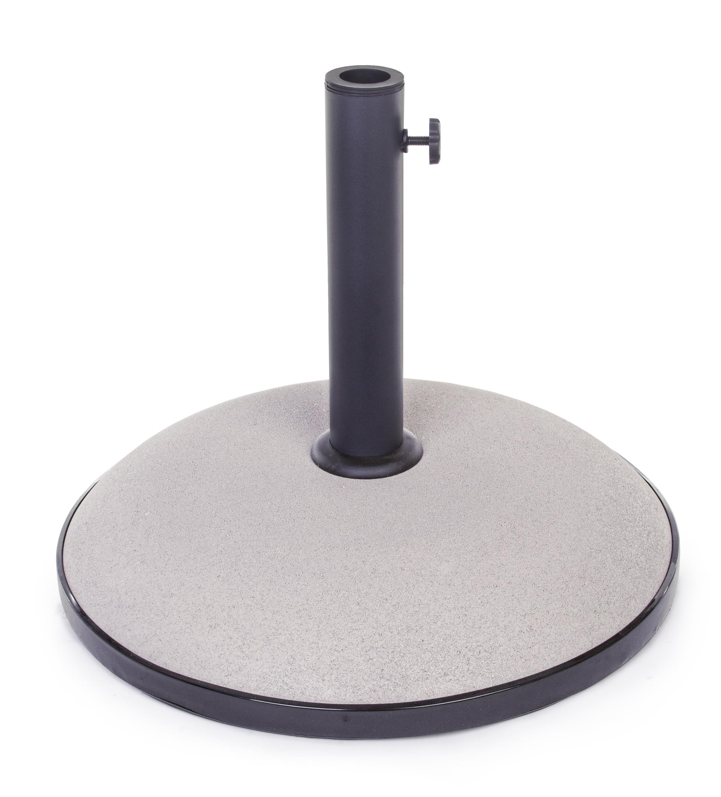 Bizzotto Barry To Base Ombrellone, 30 kg, Adatto per Pali Ø48-38 -35 mm, Tortora, 57x59.5x13 cm