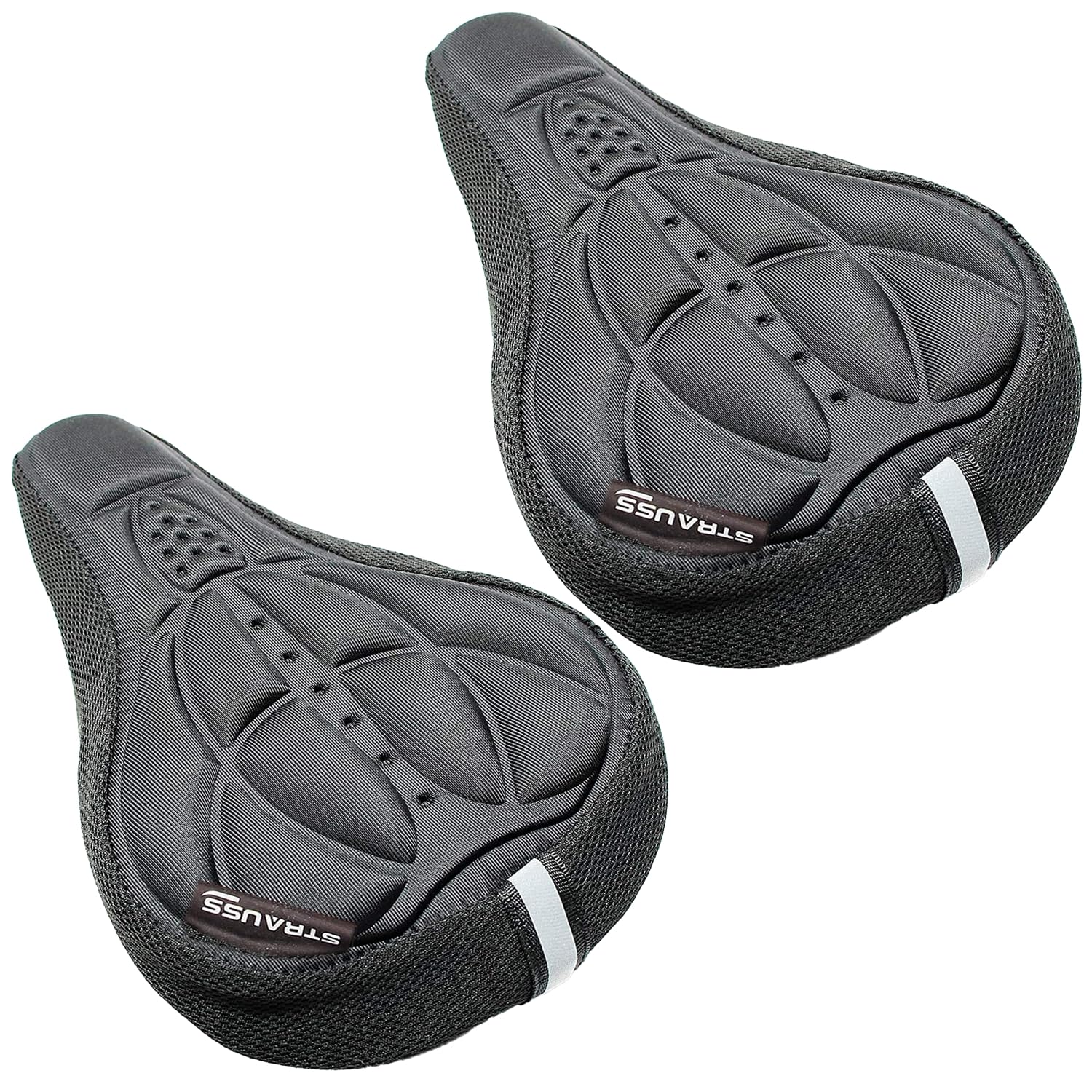 3D Sponge Cycle Seat Cover| Saddle Cover| Bicycle Seat Cushion Cover (Pack of 2) (B0C6DPR391) Amazon Price History, Amazon Price Tracker
