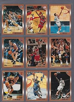 NBA 切手セット　1998 Amazon.com: 1998-99 Topps Basketball Complete Set 220 Cards