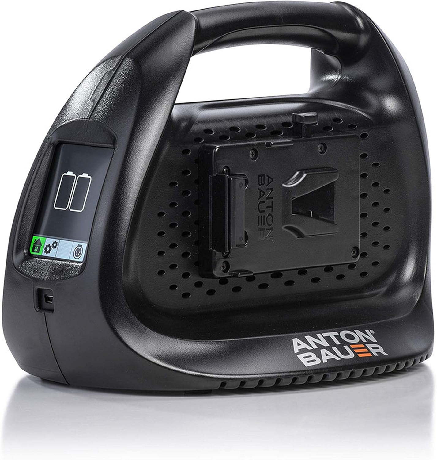 Anton Bauer High Performance Simultaneous Two Position V-Mount Fast Dual Charger, 90-264 VAC/50-60 Hz Wide Range Input