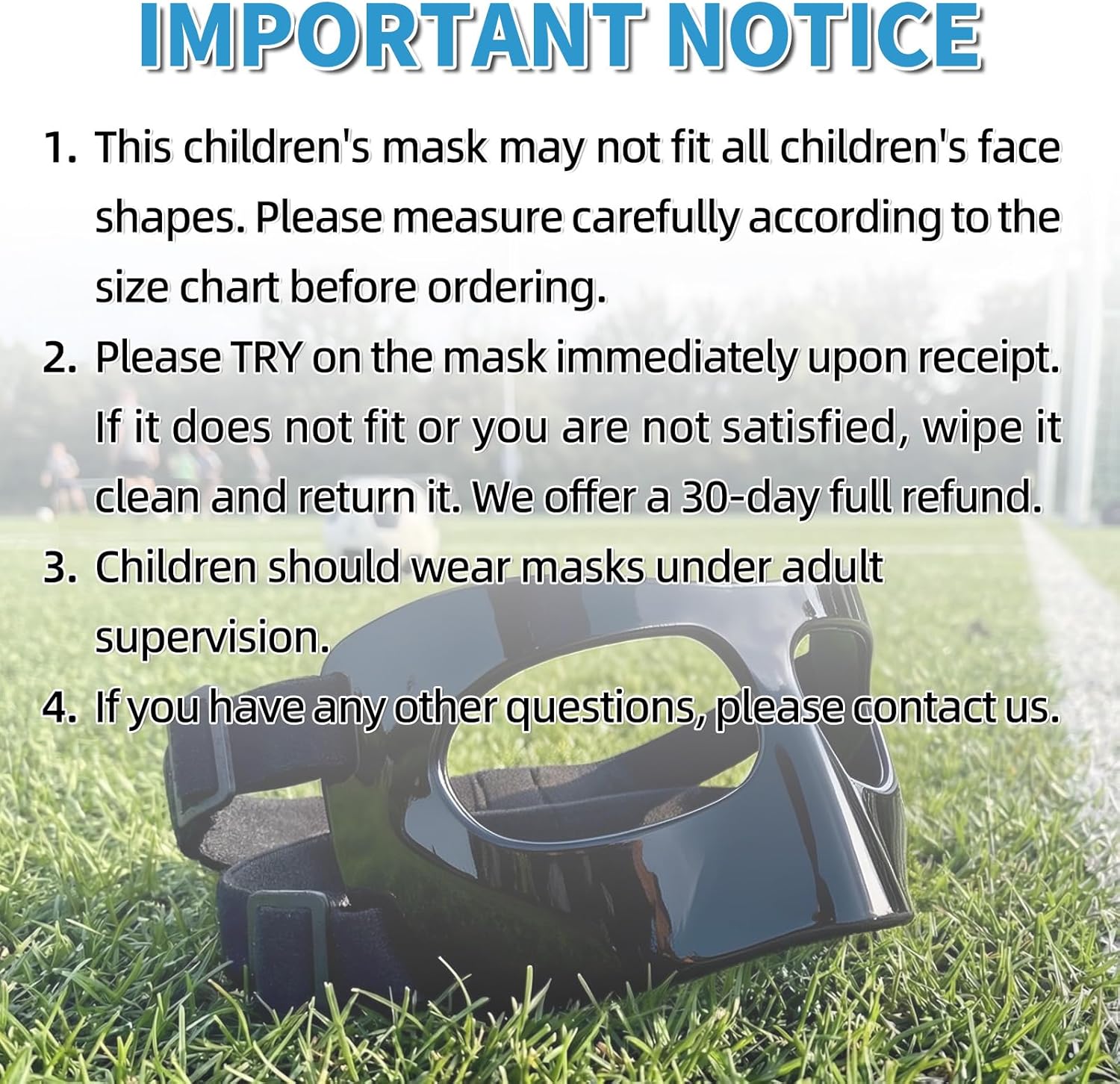 QK01 Nose Guard for Broken Nose, Face Shield Masks for Soccer, Basketball, and Other Sports Protect, Adjustable for Kids, Teenagers, and Adults, Suitable for Men and Women