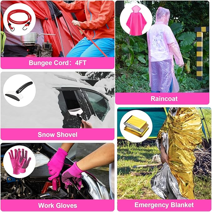 Kit de Seguridad Vial para Emergencias con Aspiradora 4 en 1 miniatura 8