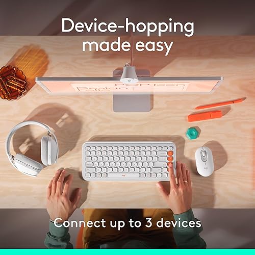 Miniatura 8 de Logitech Ratón POP inalámbrico con emojis personalizables, tecnología SilentTouch, desplazamiento de precisiónvelocidad, diseño compacto, Bluetooth,